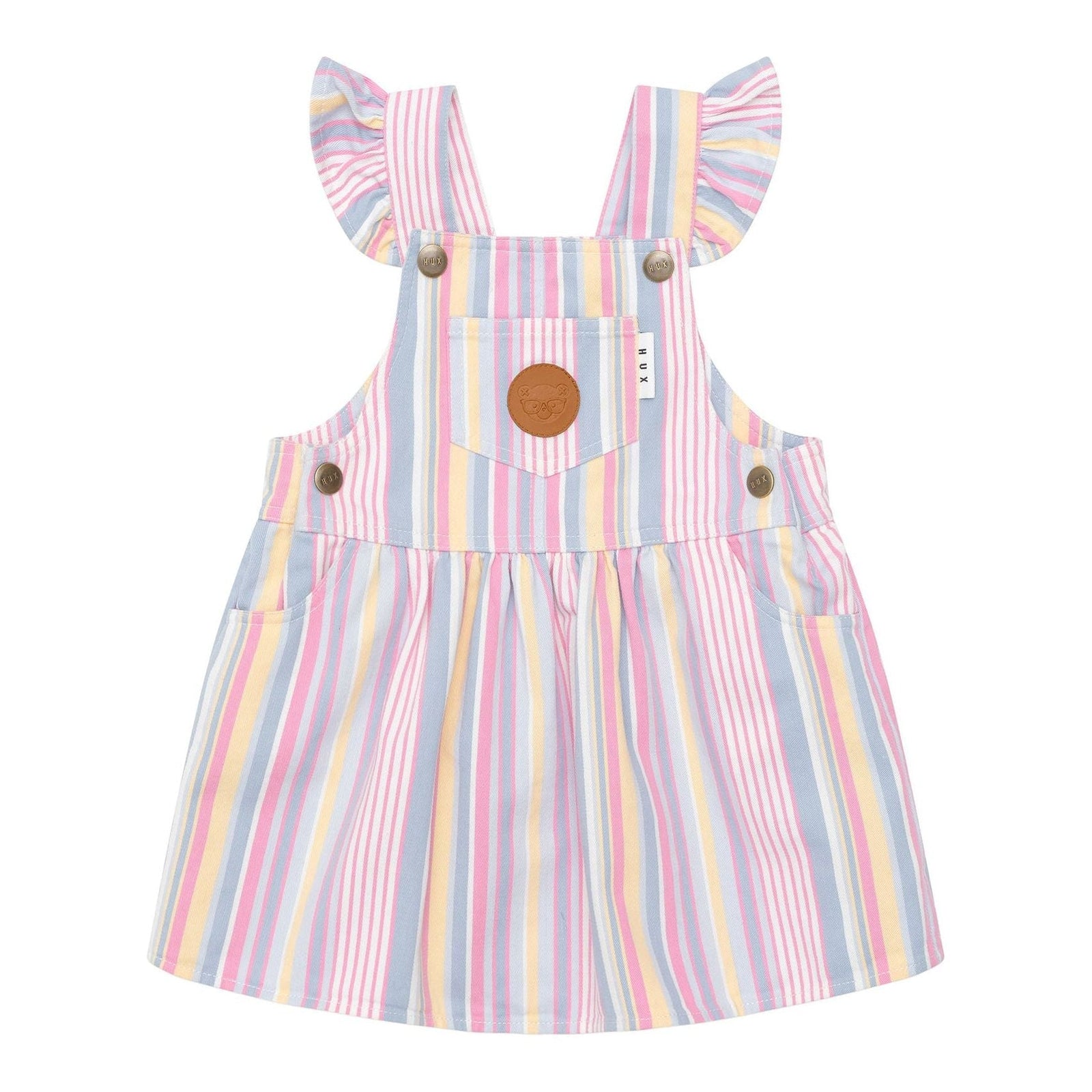 Rainbow Stripe Pinafore