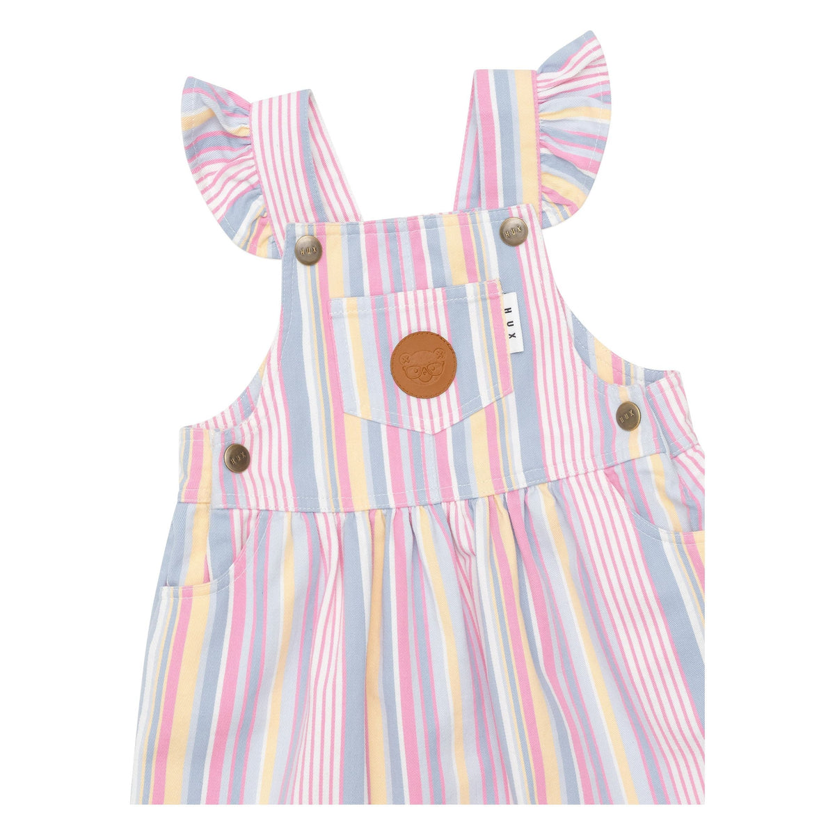 Rainbow Stripe Pinafore