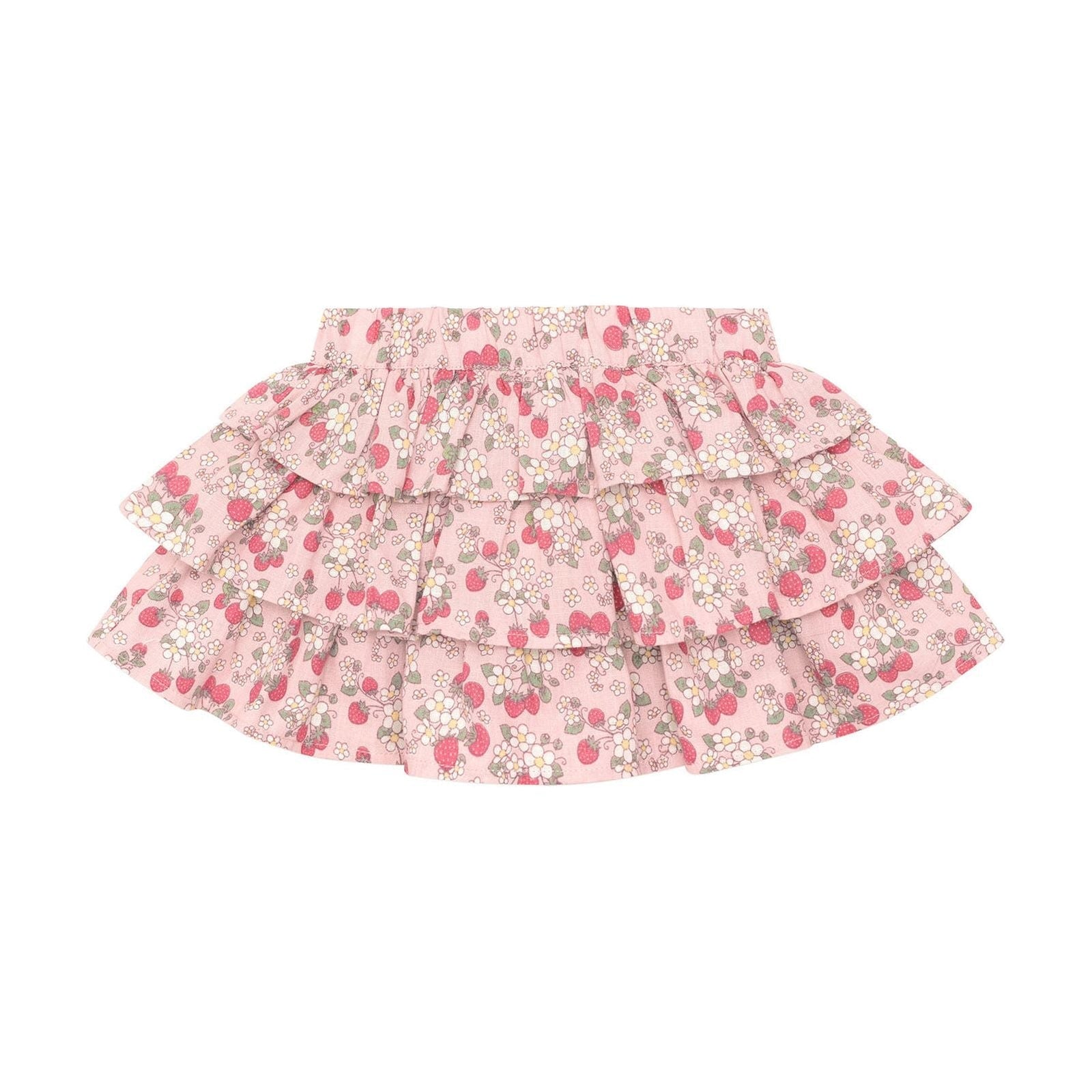 Vintage Strawberry Frill Skirt