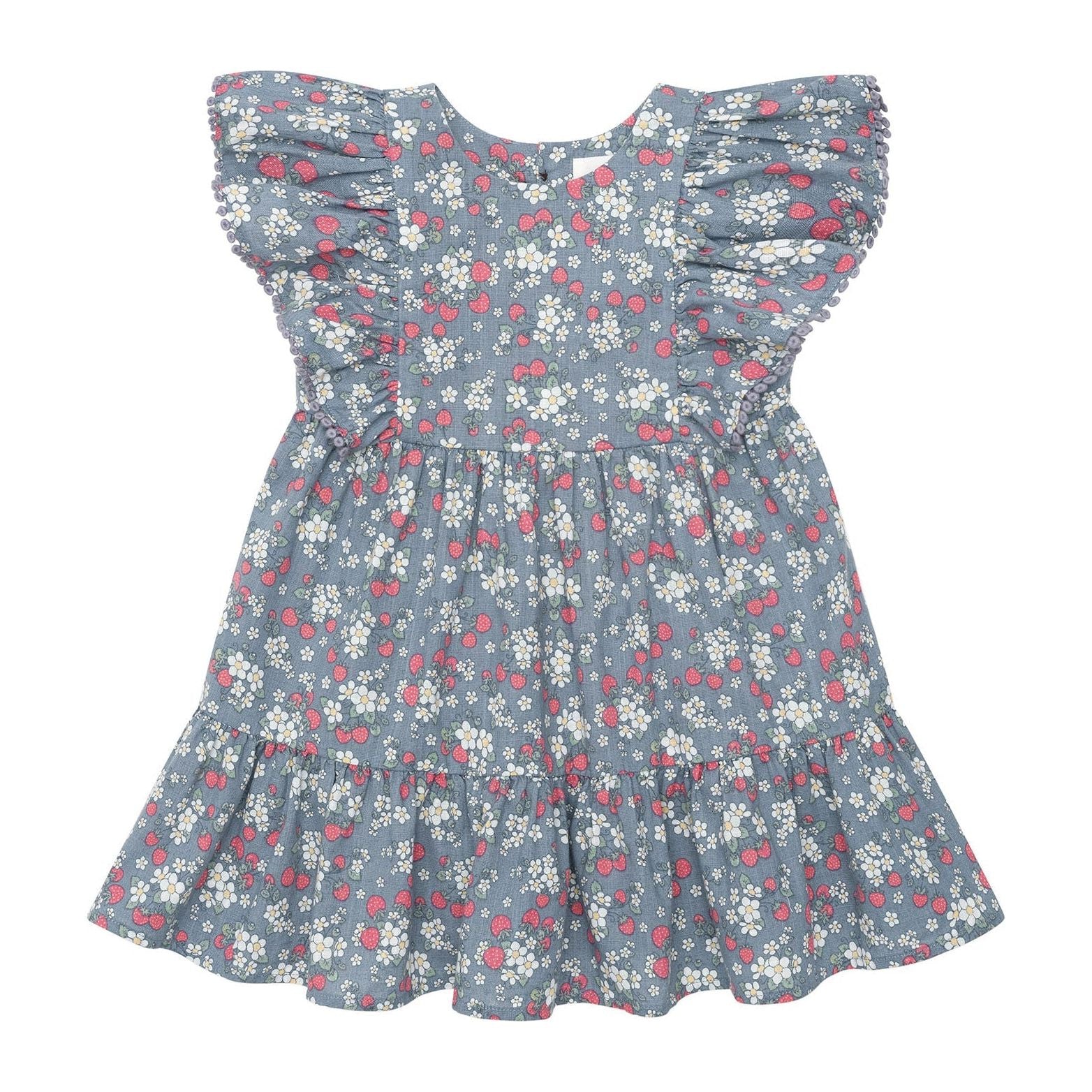 Vintage Strawberry Frill Dress