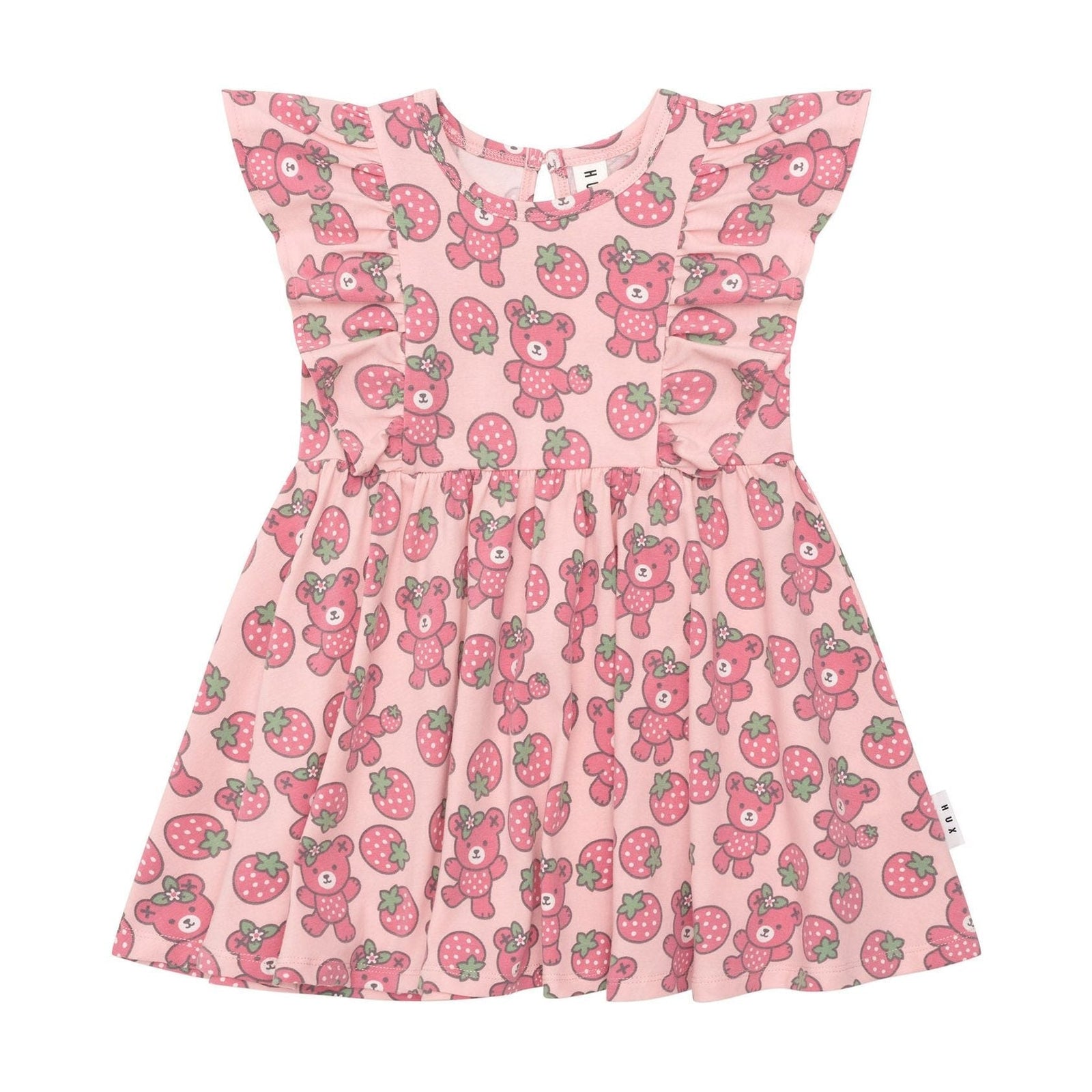 Berry Bear Frill Dress