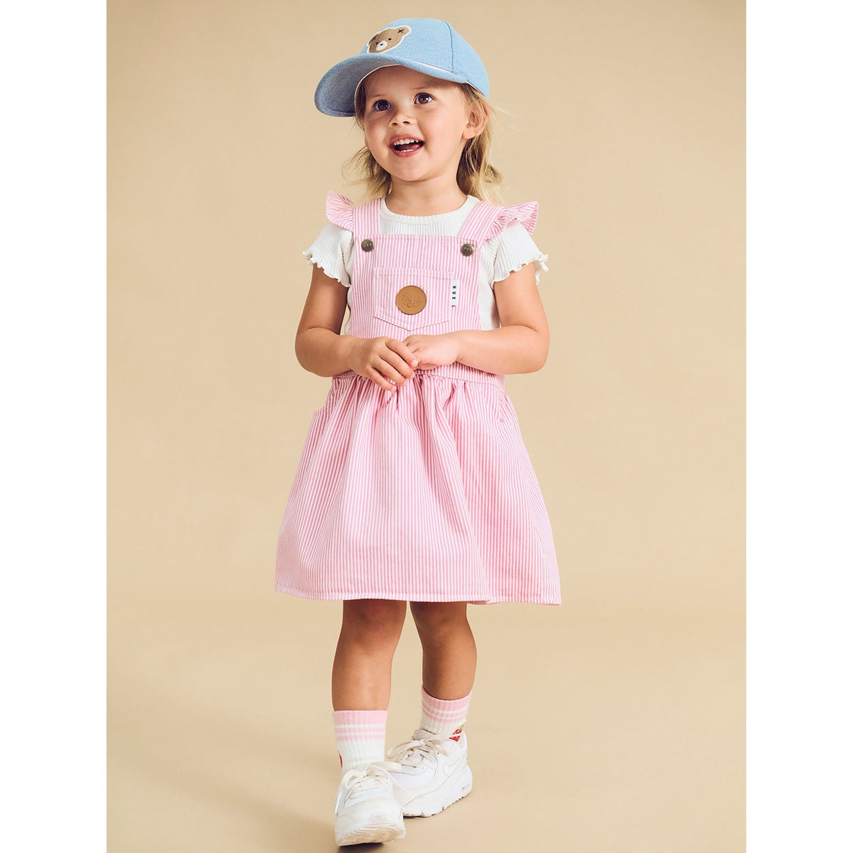Candy Stripe Pinafore
