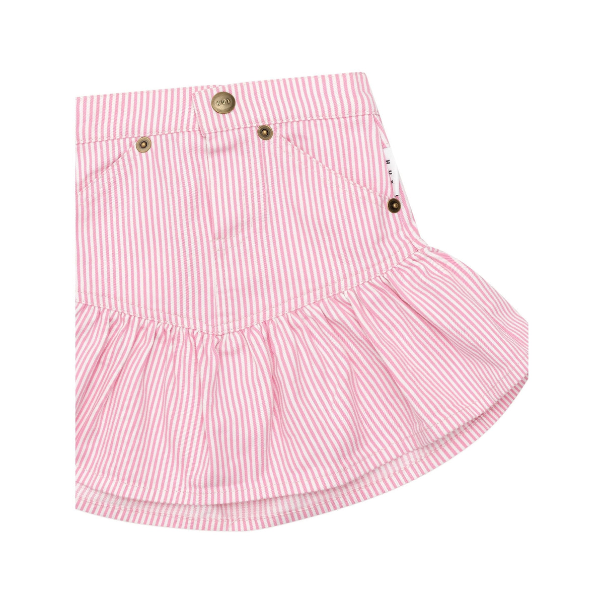 Candy Stripe Frill Skirt
