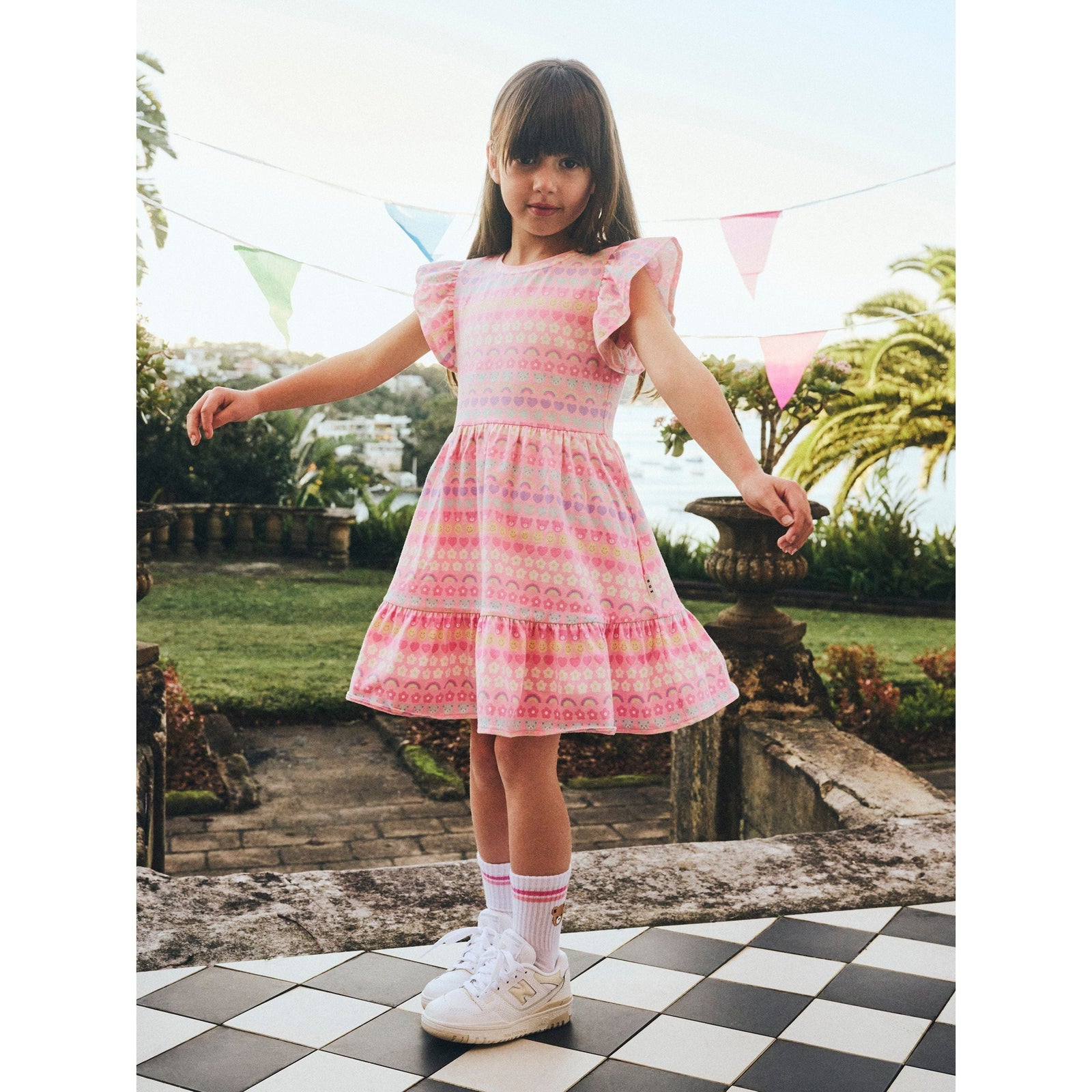 Emoji Rainbow Tier Dress