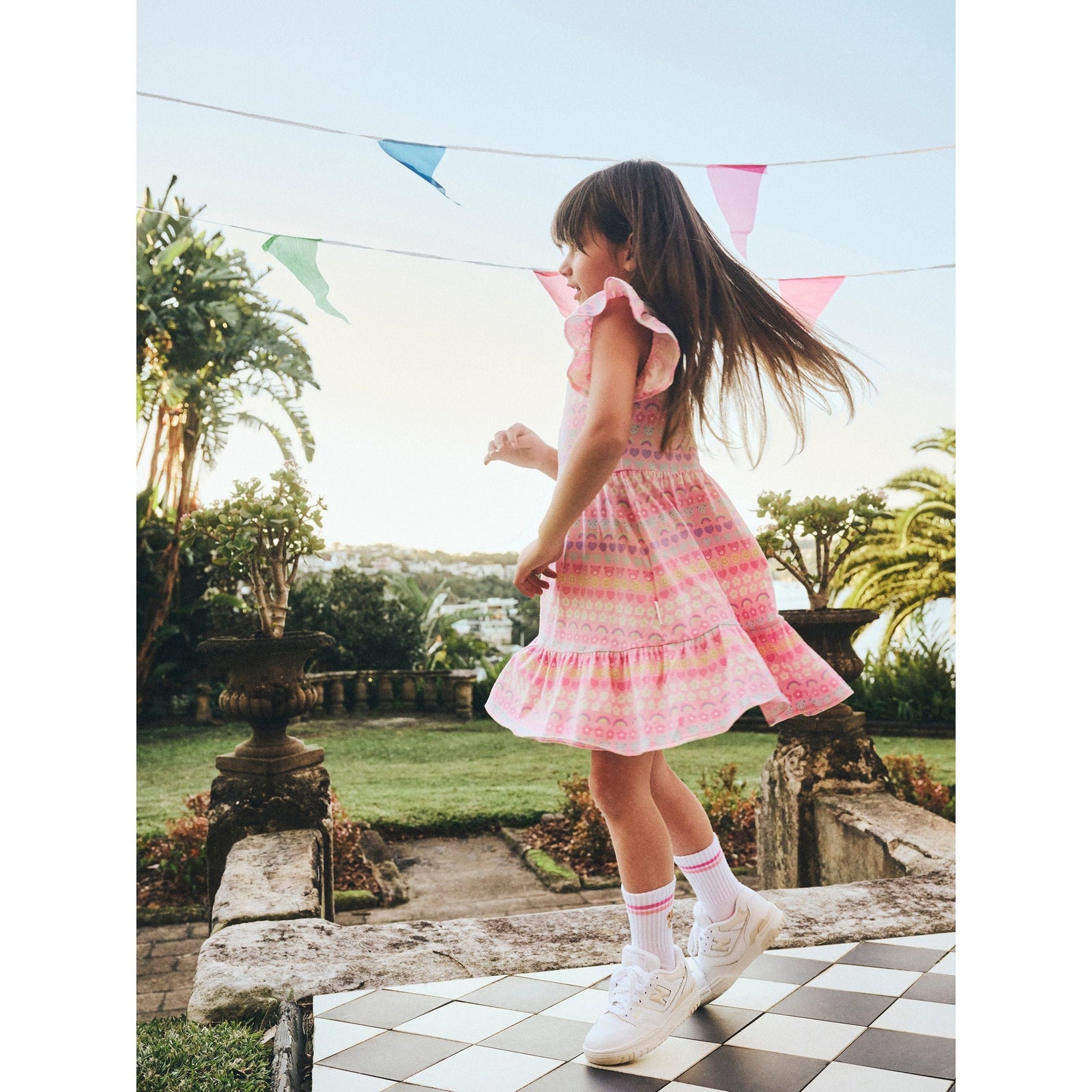 Emoji Rainbow Tier Dress