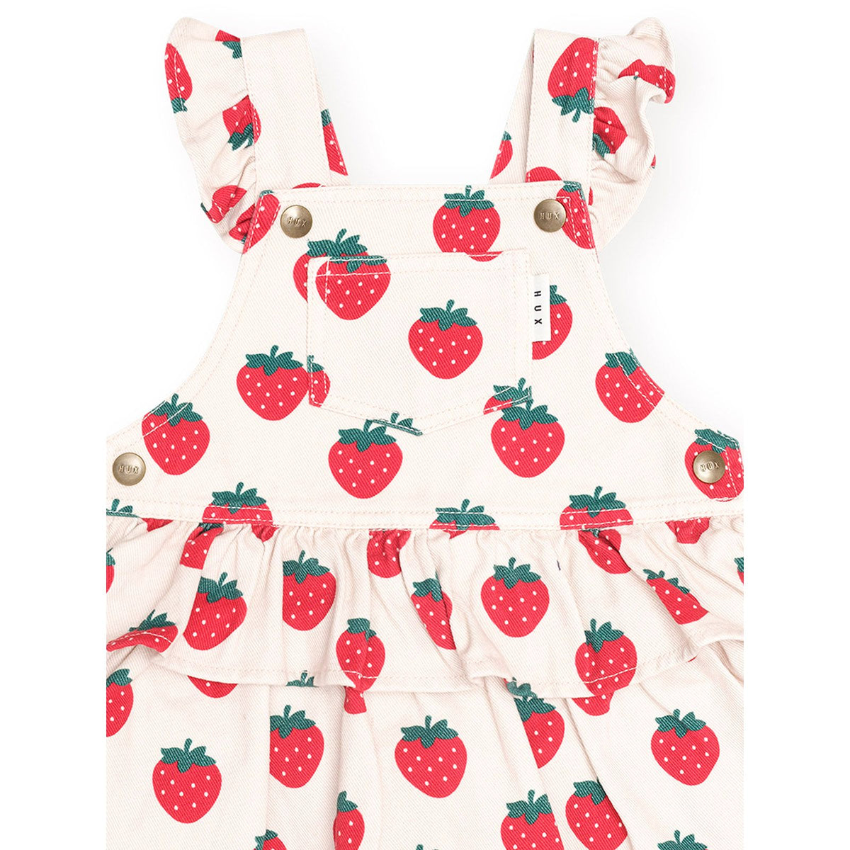Strawberry Tiered Pinafore