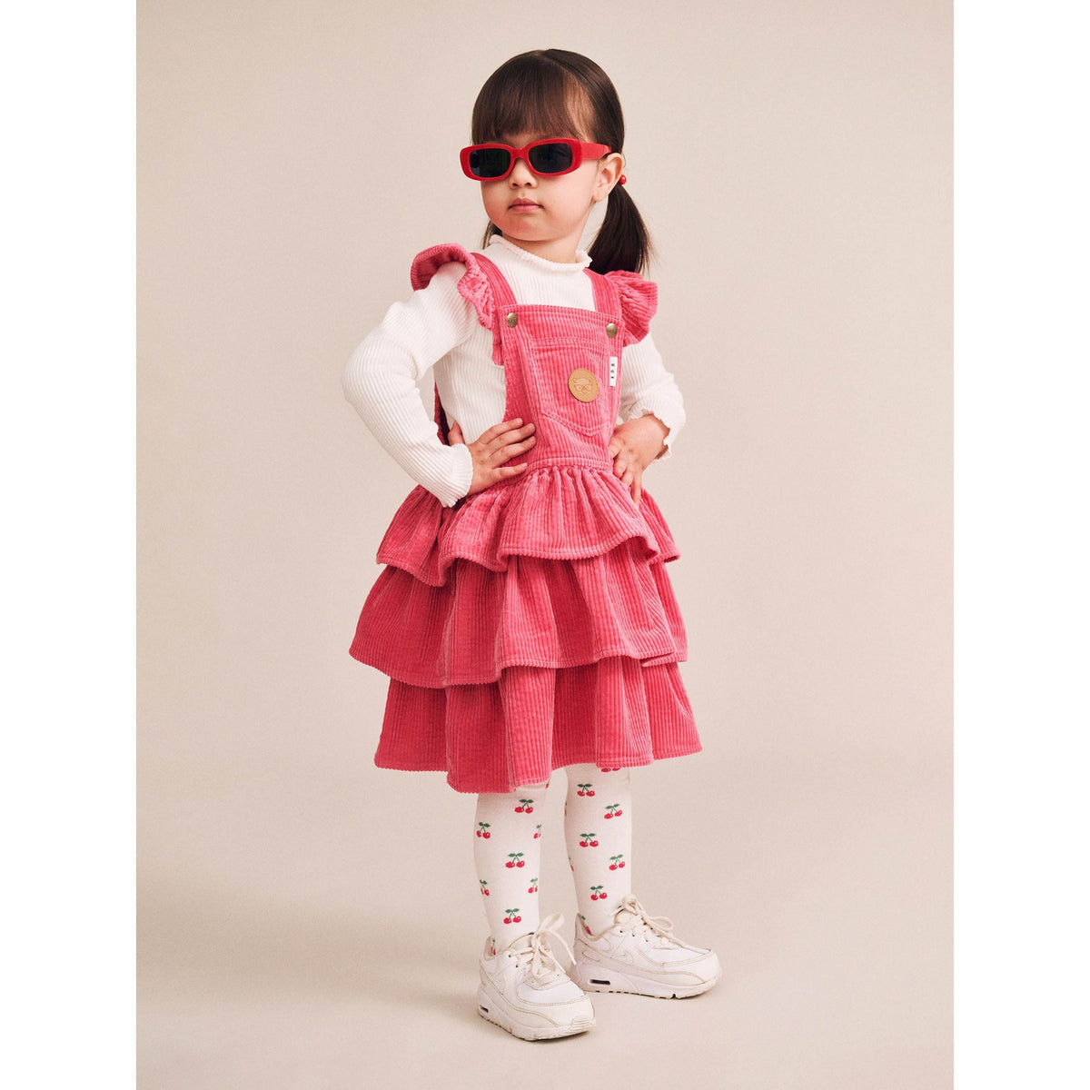 Classic Tiered Cord Pinafore