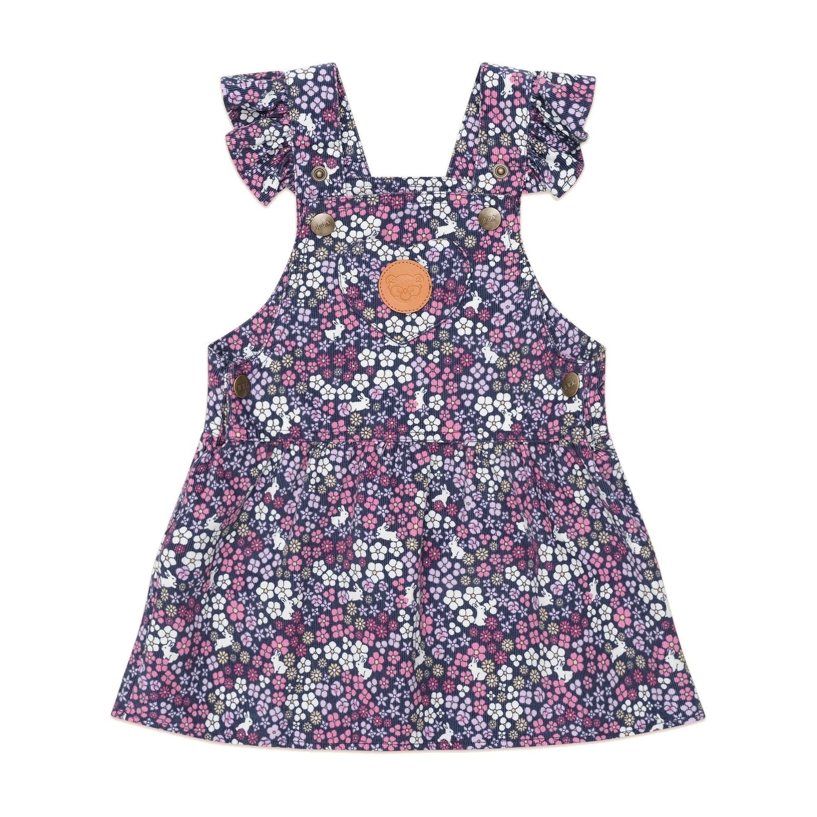 Midnight Flower Garden Overall Dress