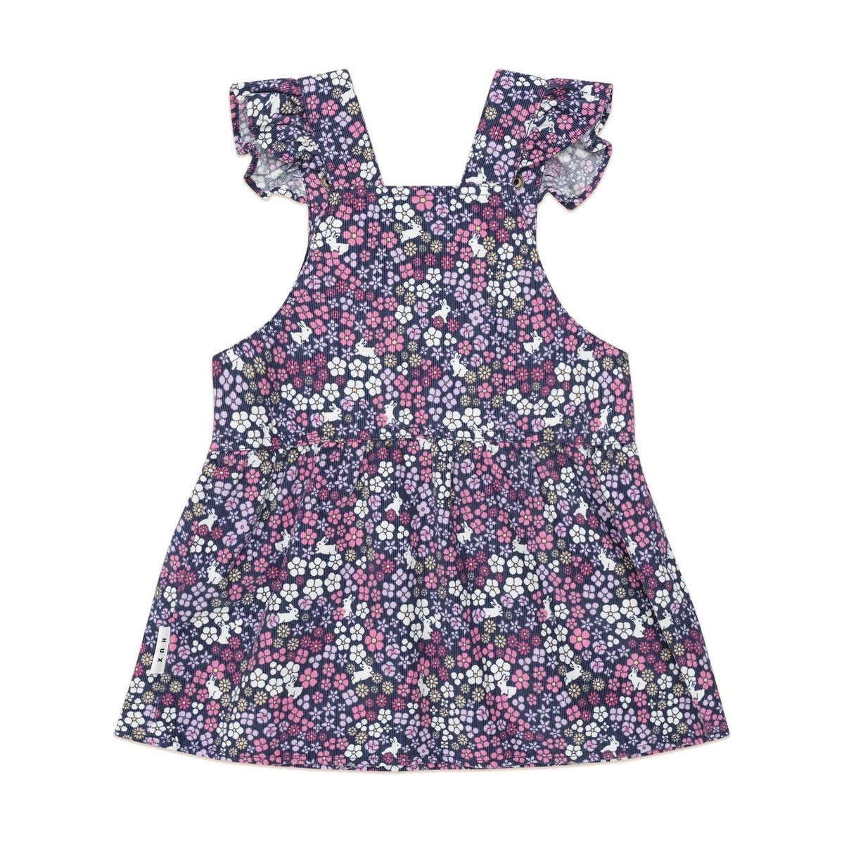 Midnight Flower Garden Overall Dress