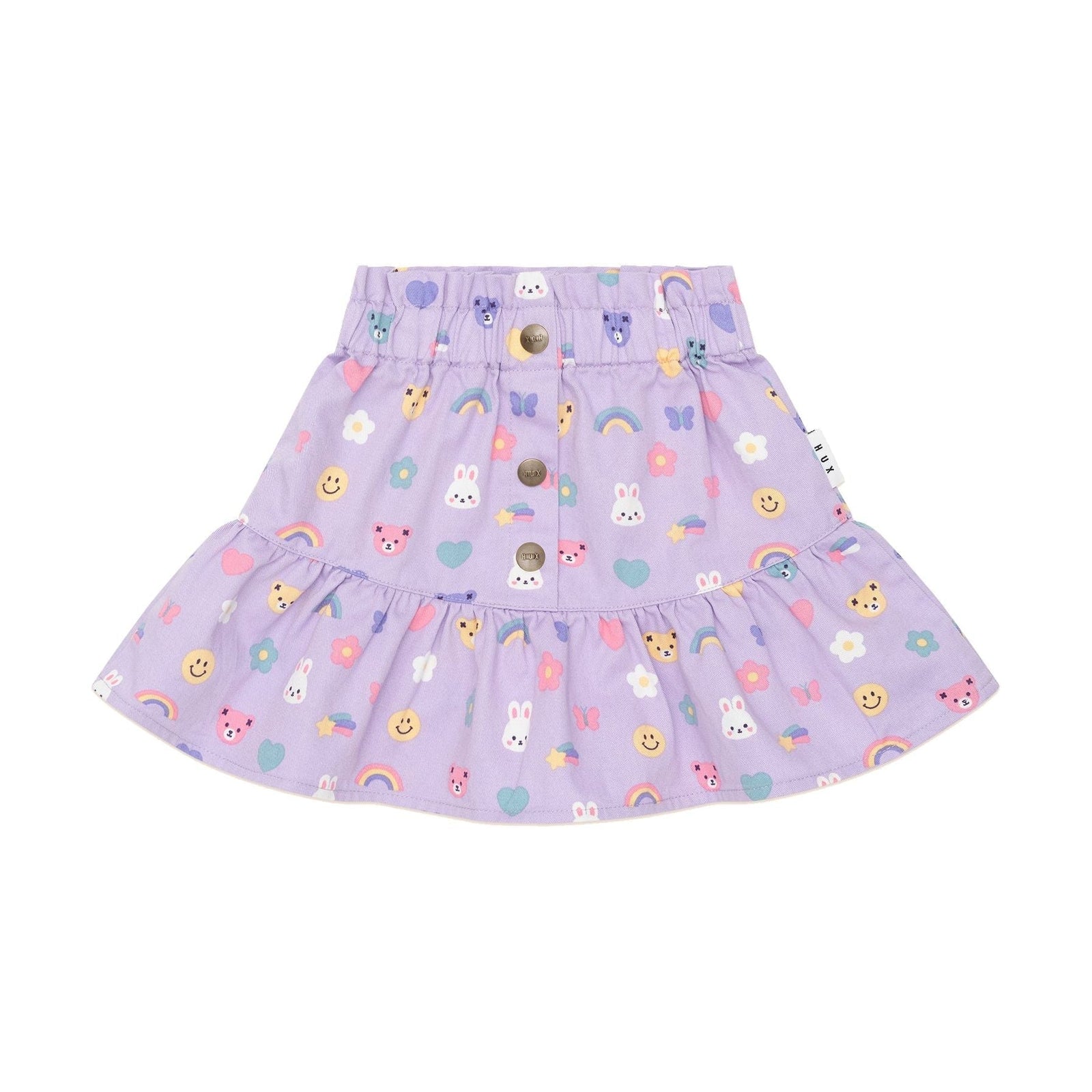 Hux Emoji Frill Skirt