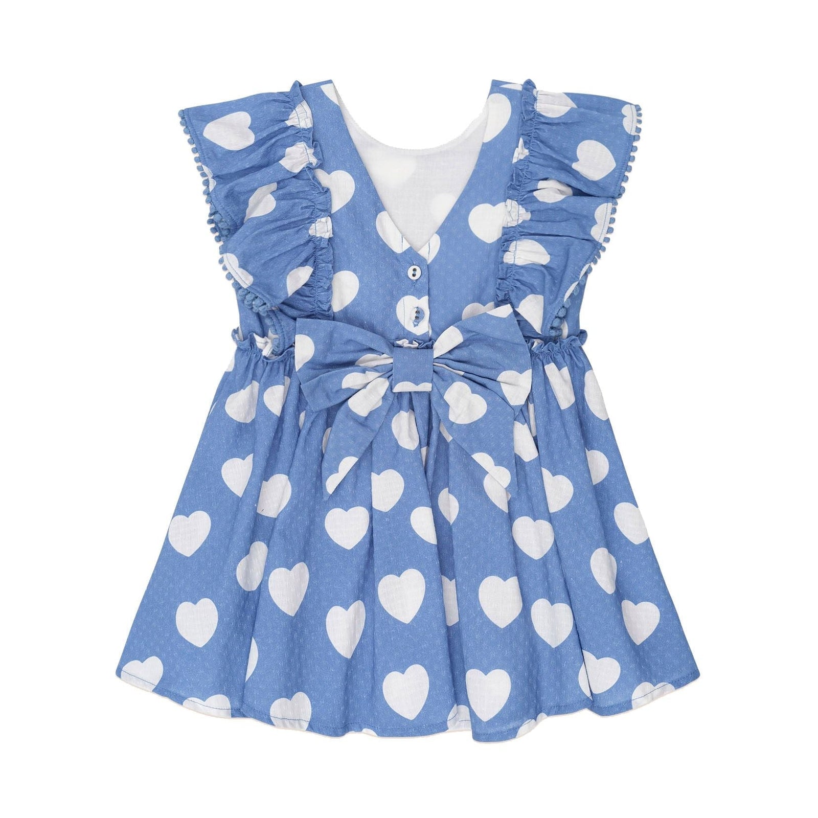 Frill Heart Bow Dress