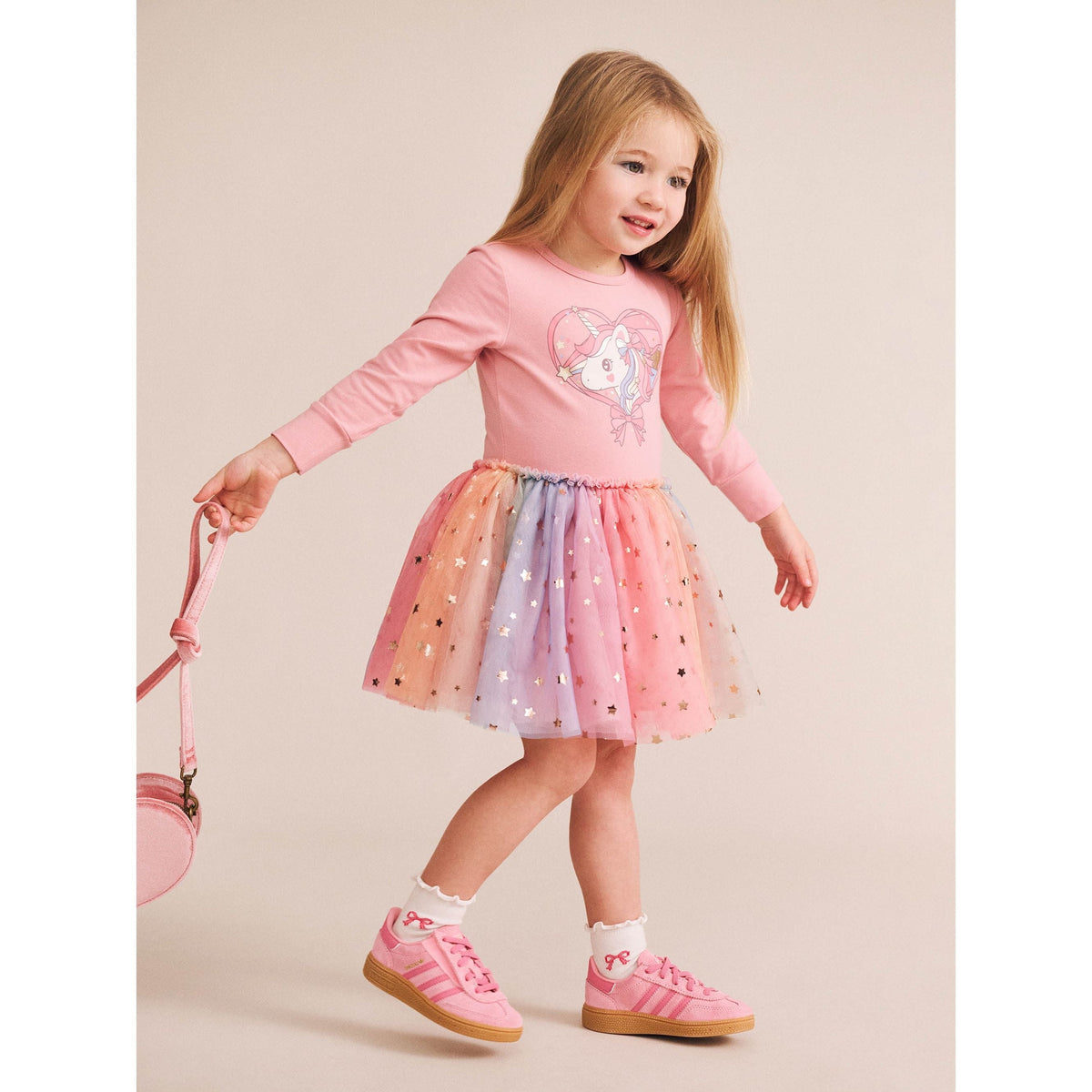 Whimsical Unicorn Tulle Ballet Dress