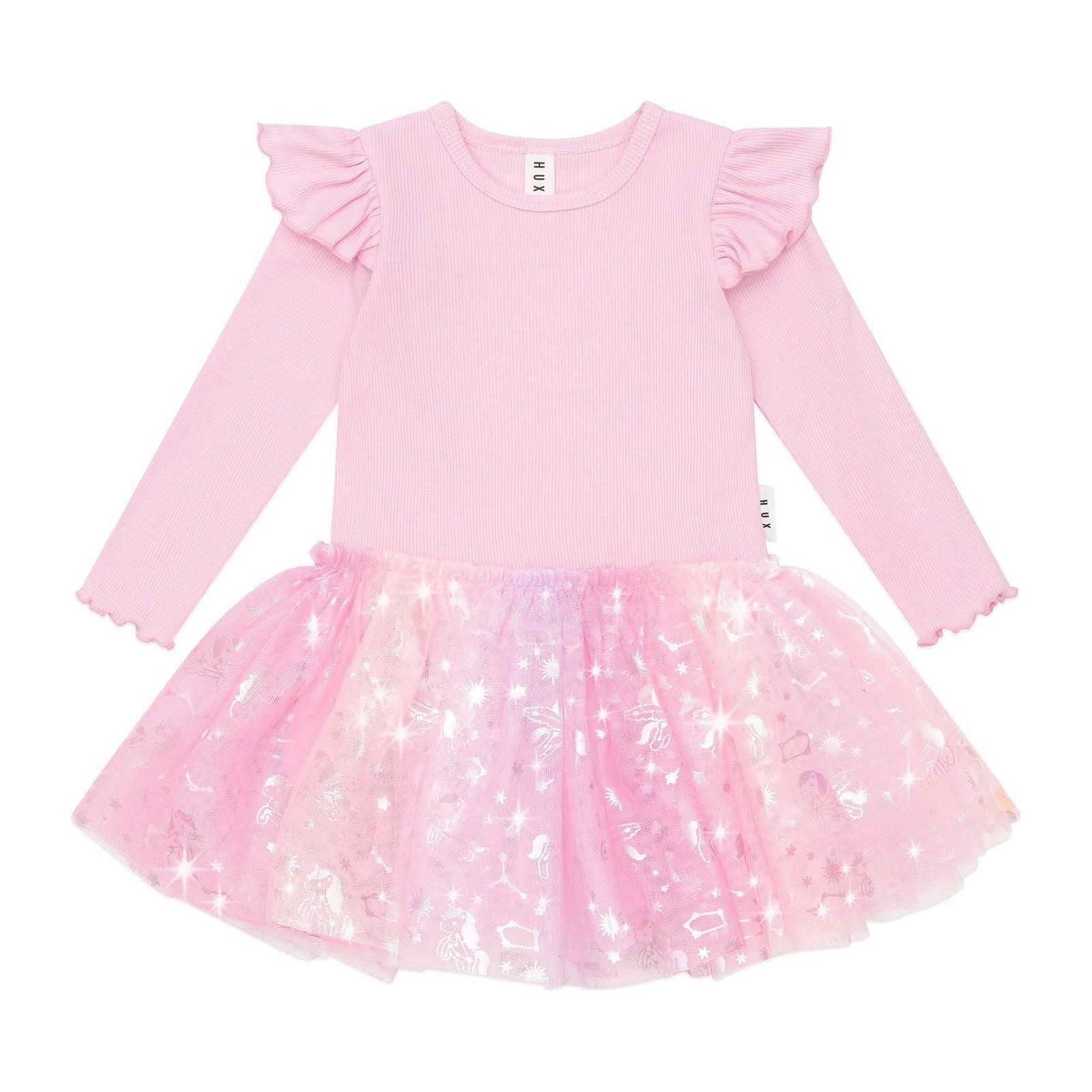 Cosmic Unicorn Ballet Rib Dress