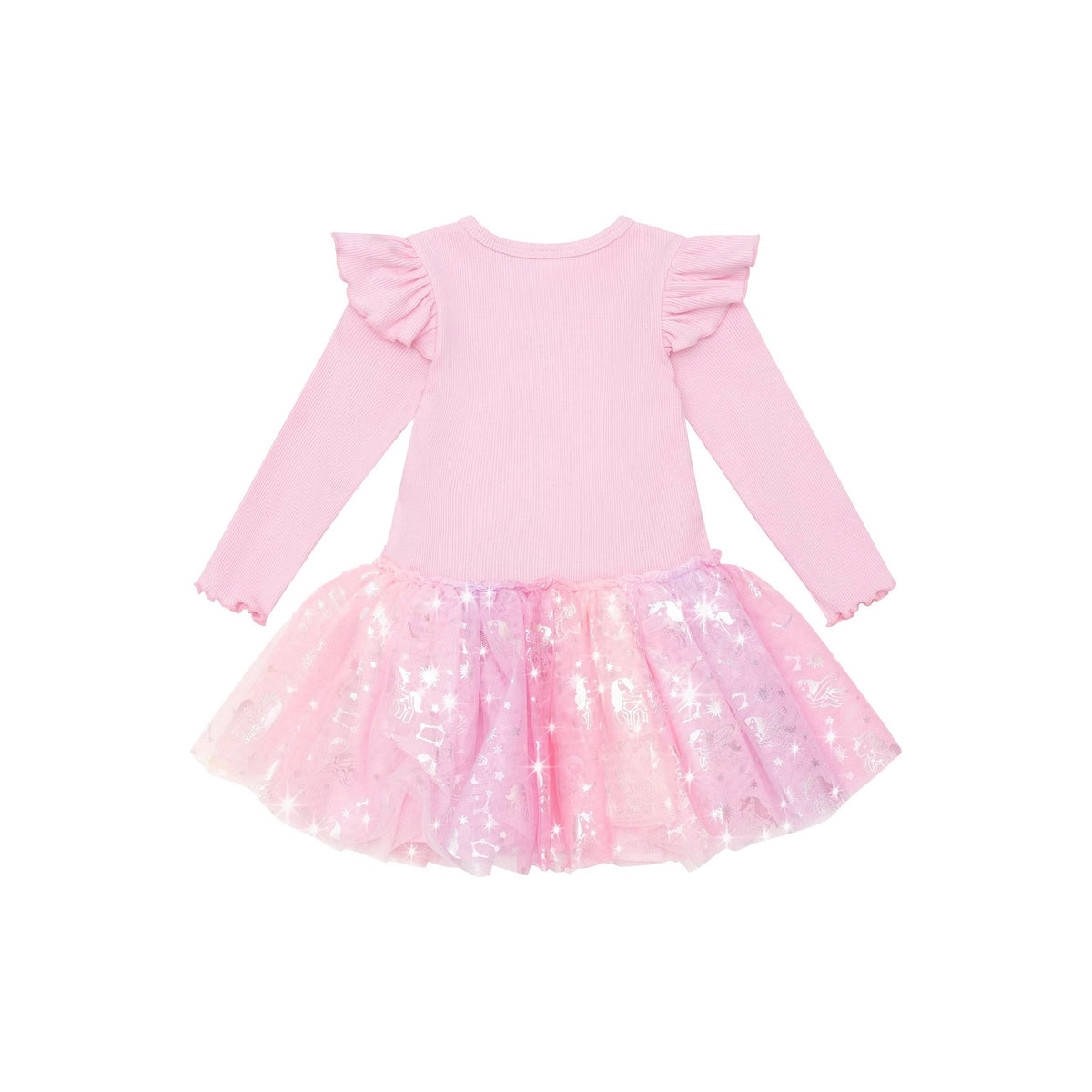 Cosmic Unicorn Ballet Rib Dress