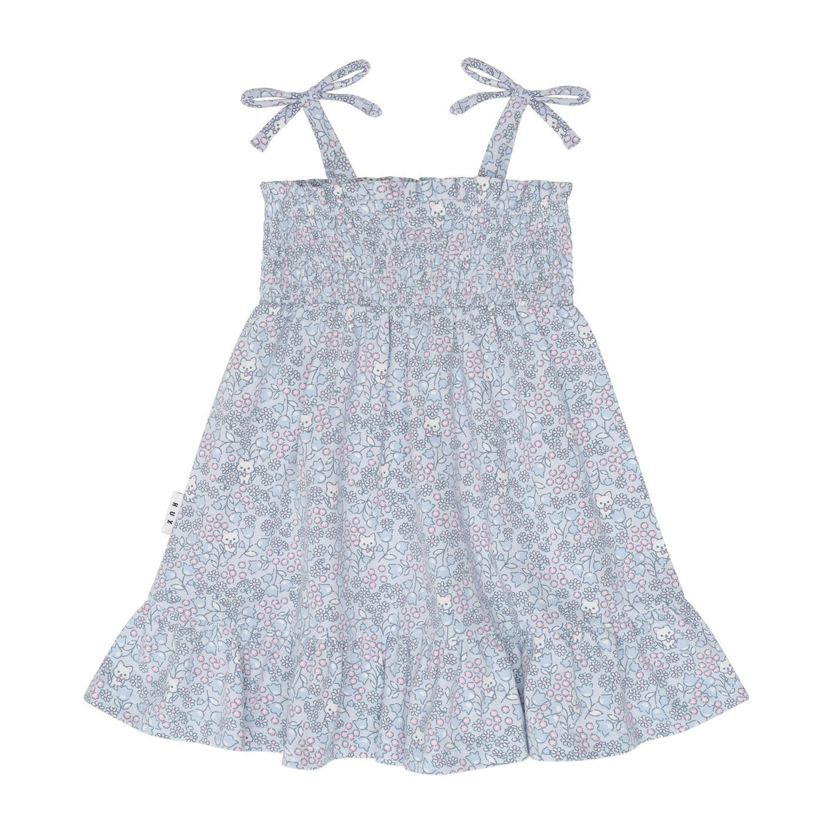 Bluebell Floral Shirred Dress