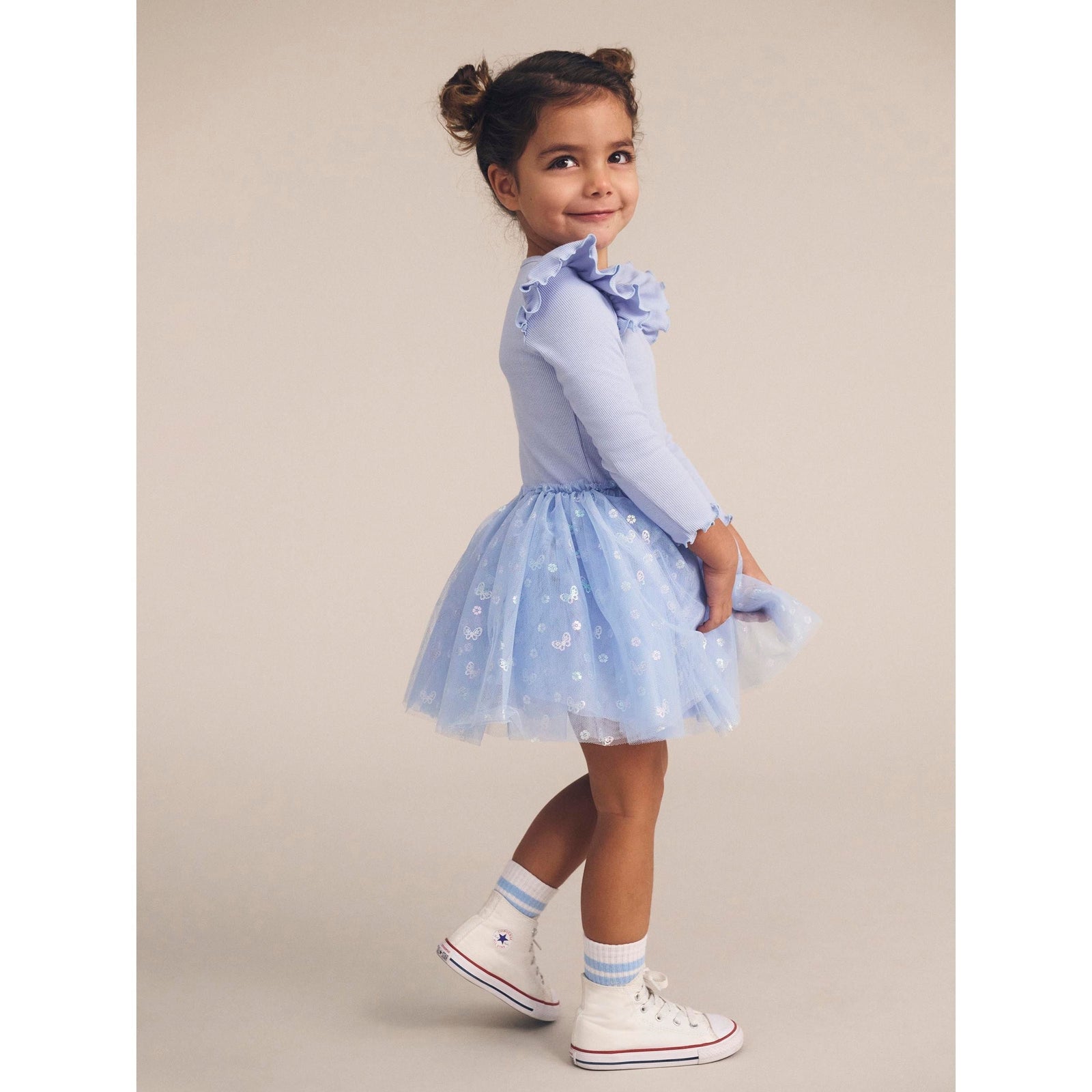 Fly Away Ballet Rib Dress