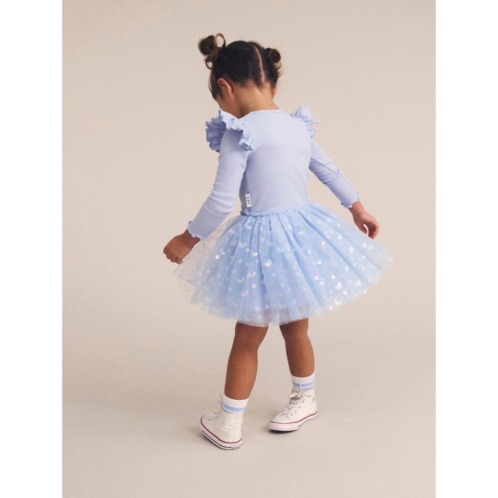 Fly Away Ballet Rib Dress