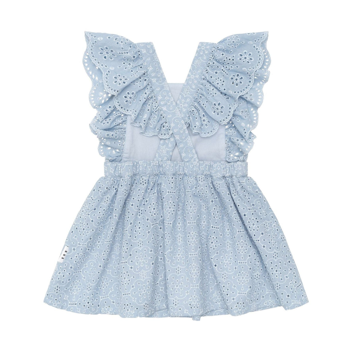 Broderie Ruffle Dress