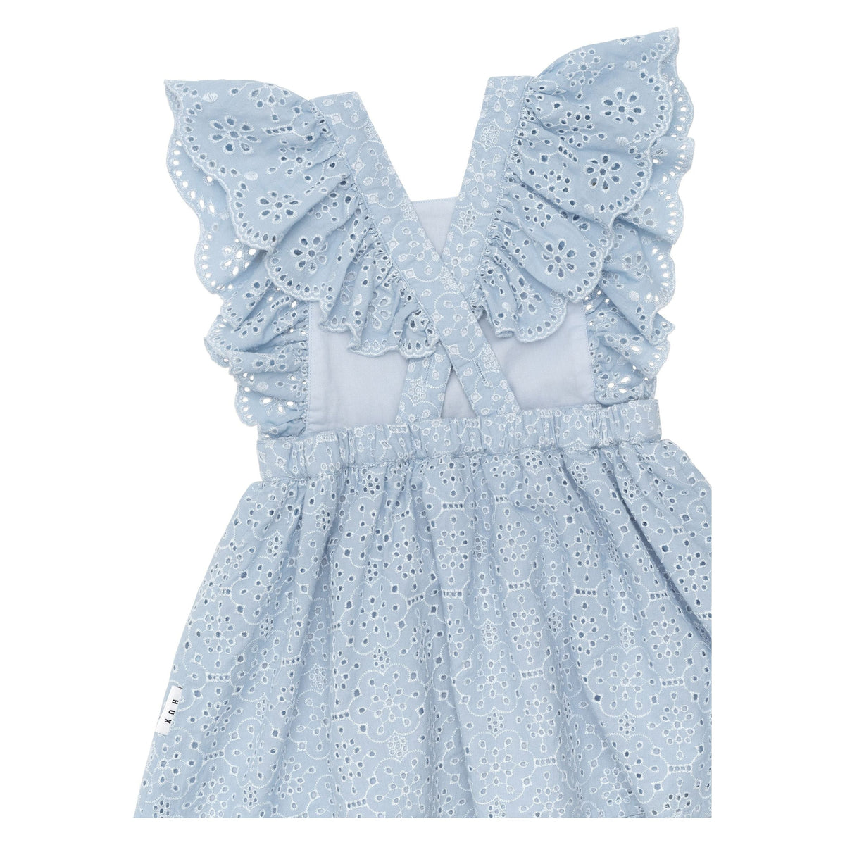 Broderie Ruffle Dress