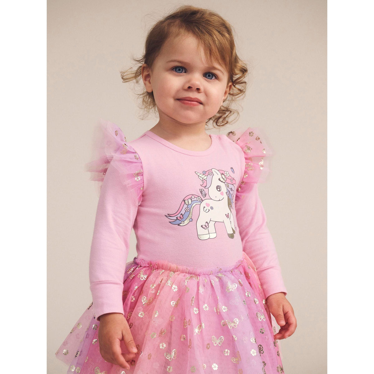 Butterfly Unicorn Ballet Dress