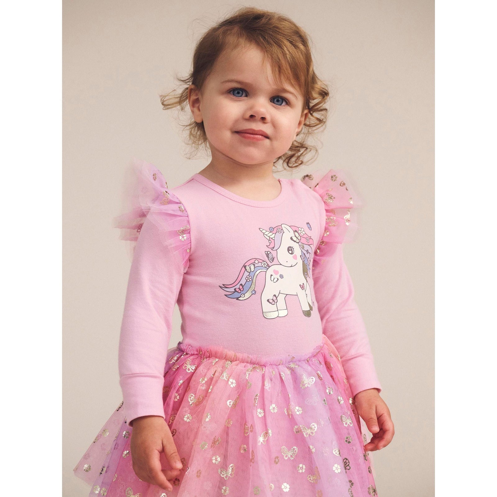Butterfly Unicorn Ballet Dress