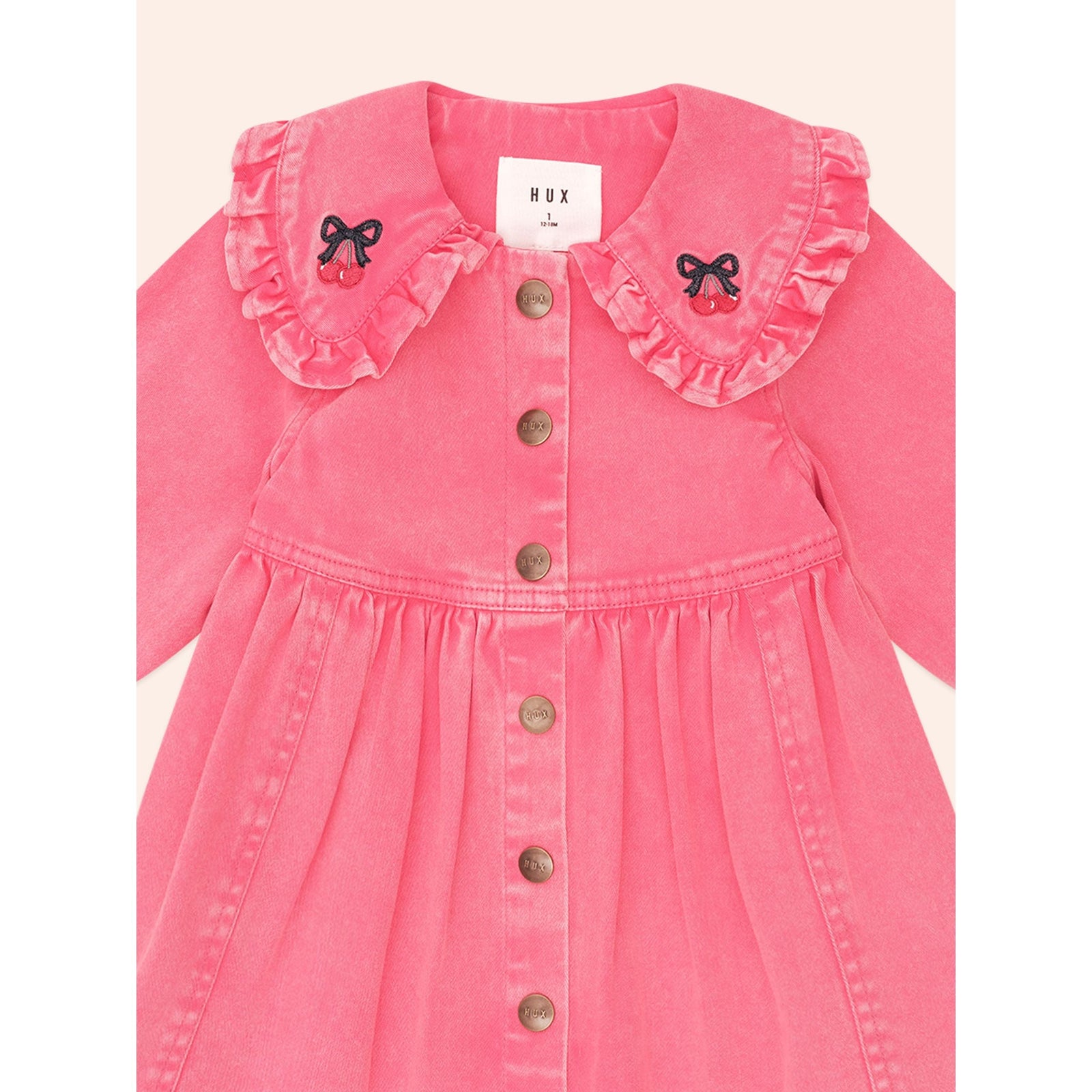 Vintage Cherry Collar Dress
