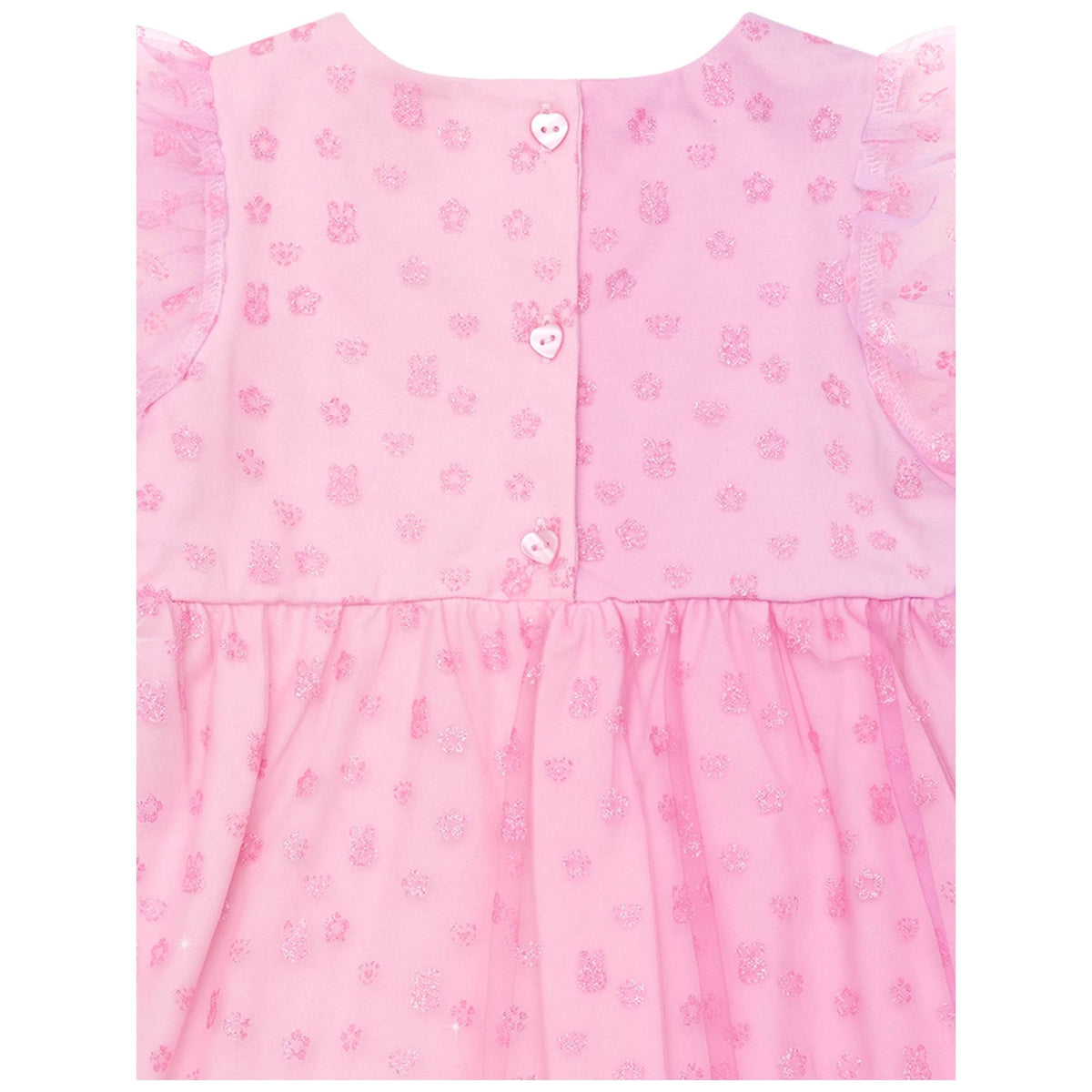 Bunny Gem Puff Sleeve Party Dress