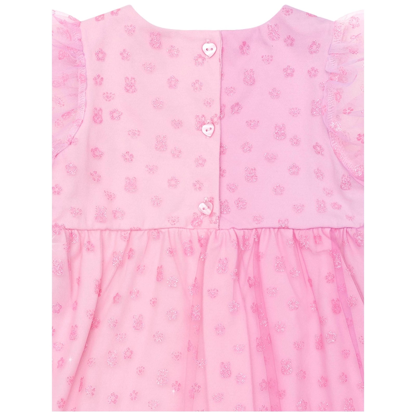 Bunny Gem Puff Sleeve Party Dress