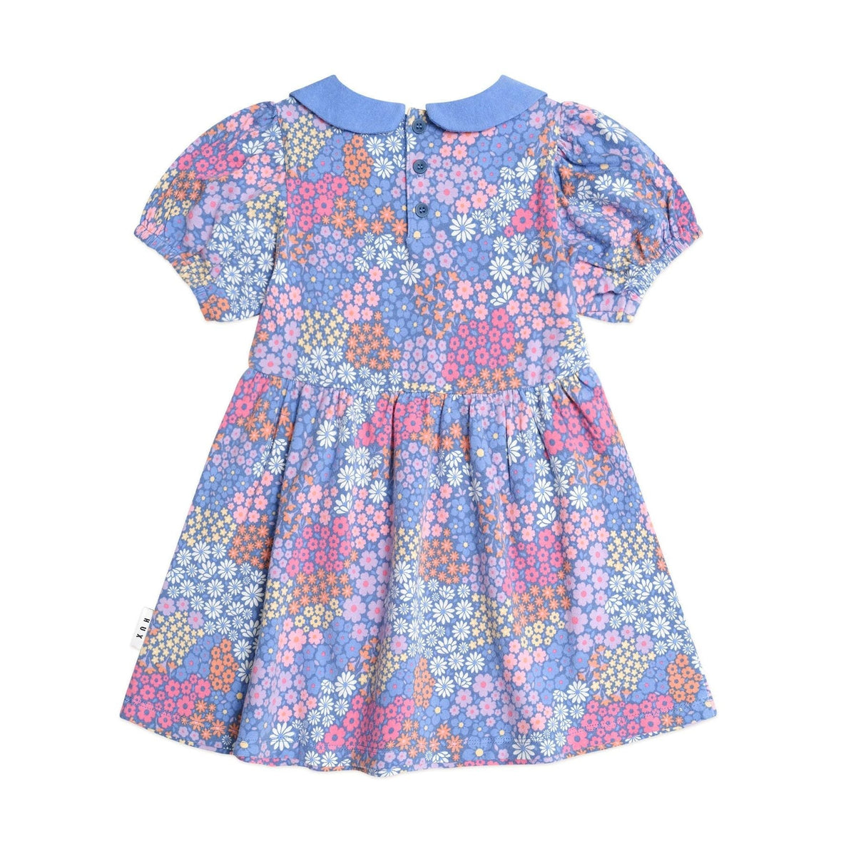 Floral Bloom Puff Sleeve Dress