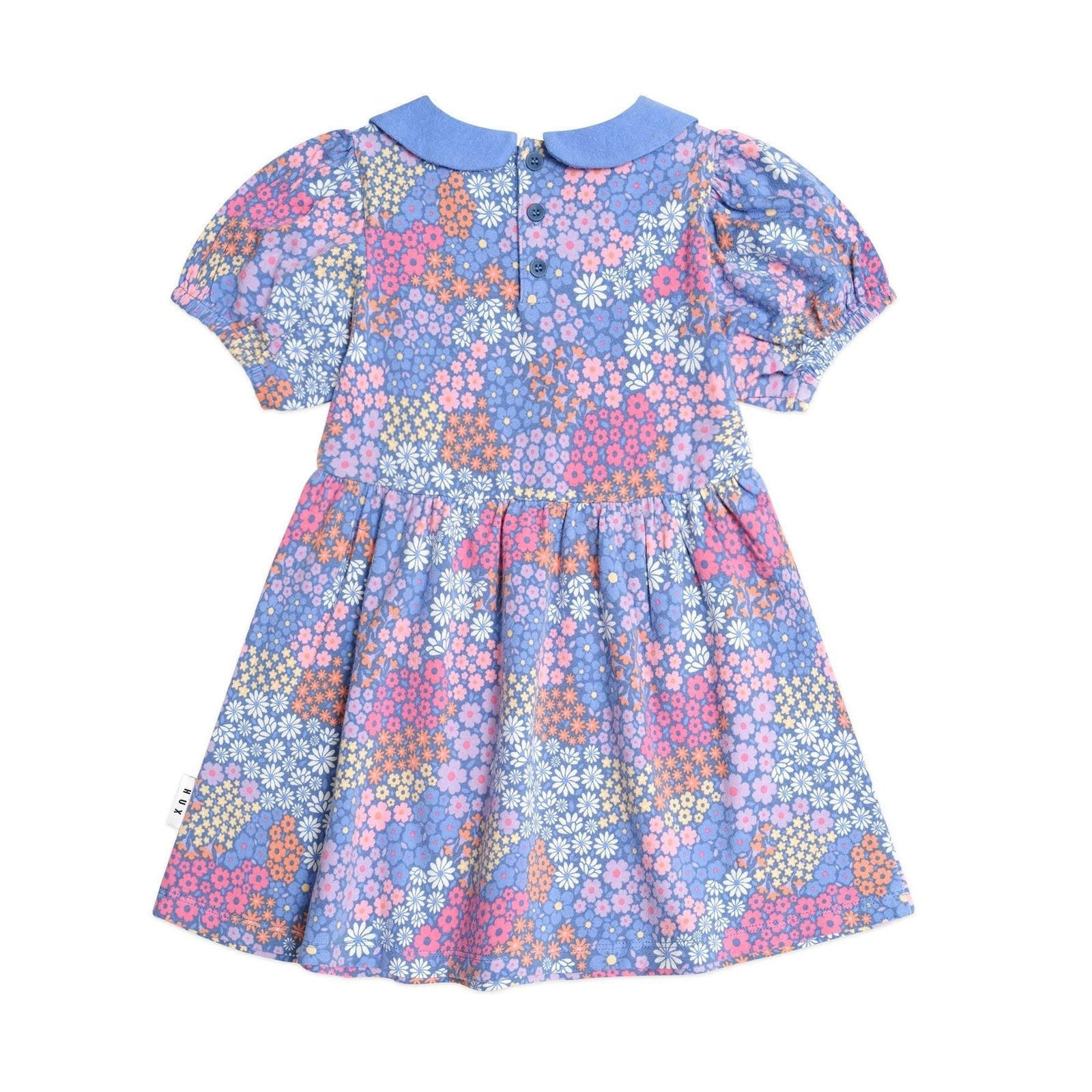 Floral Bloom Puff Sleeve Dress