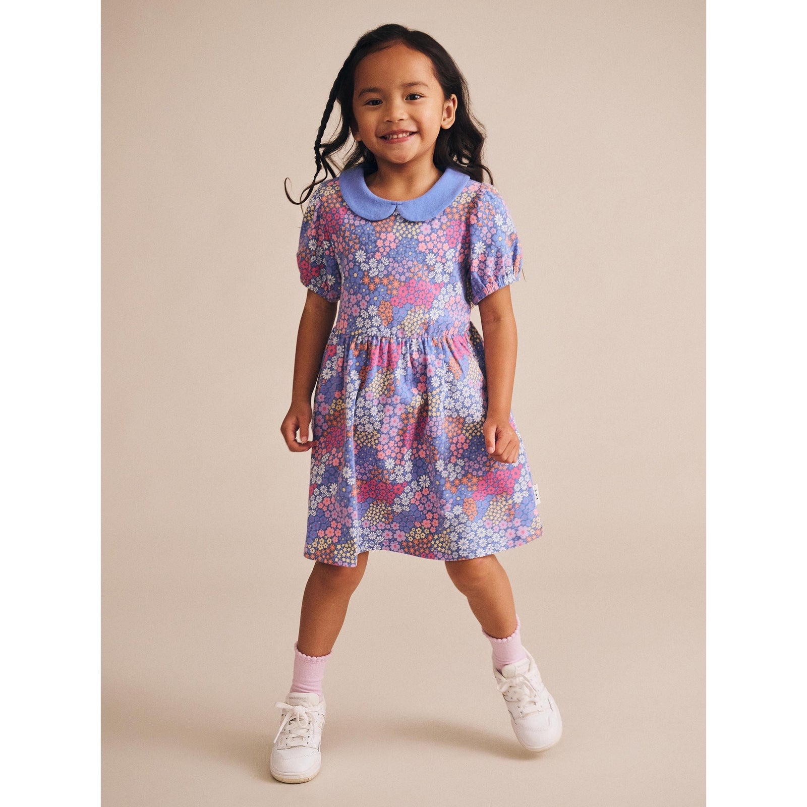 Floral Bloom Puff Sleeve Dress