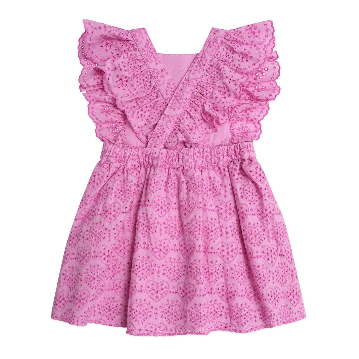 Frilly Broderie Pinafore Dress