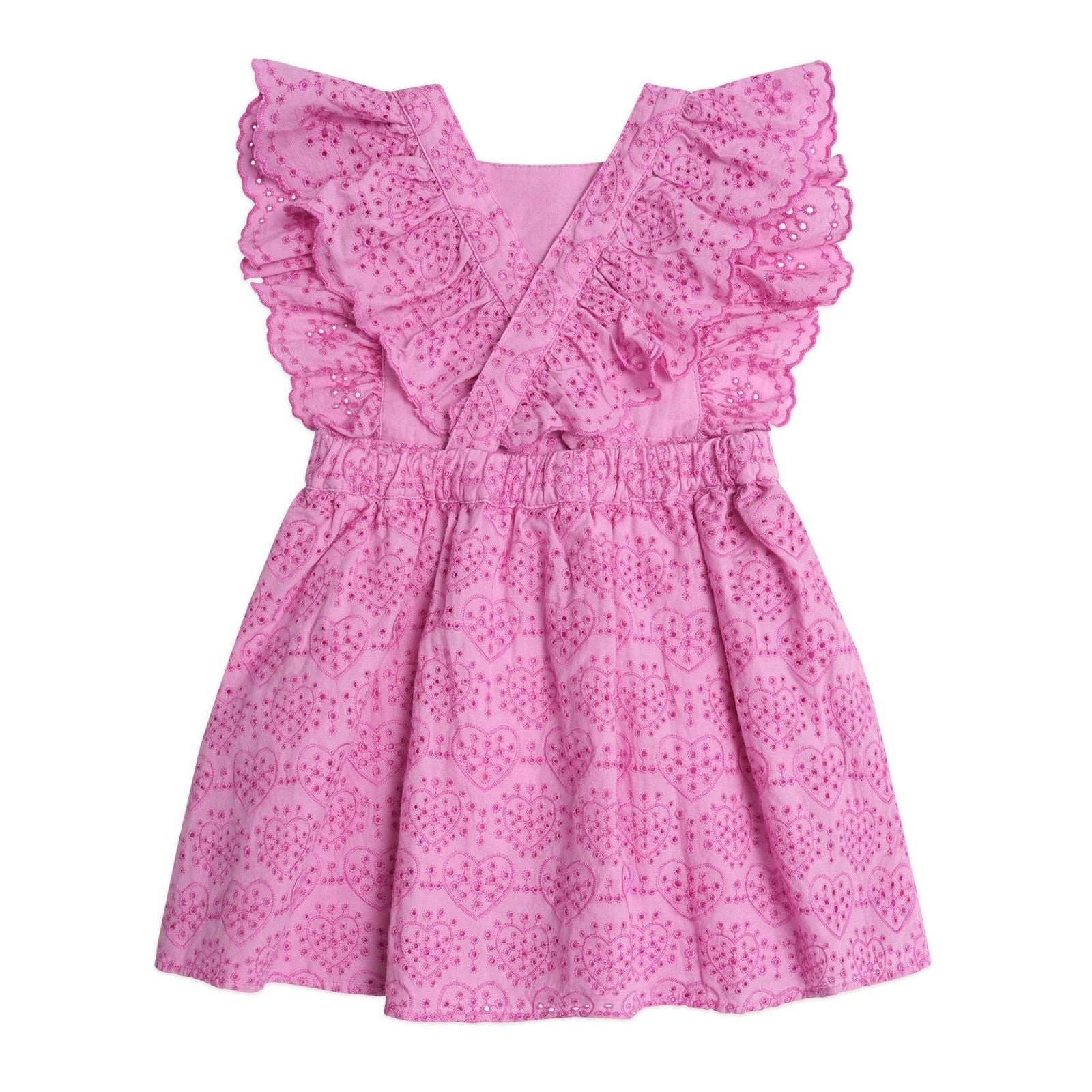 Frilly Broderie Pinafore Dress