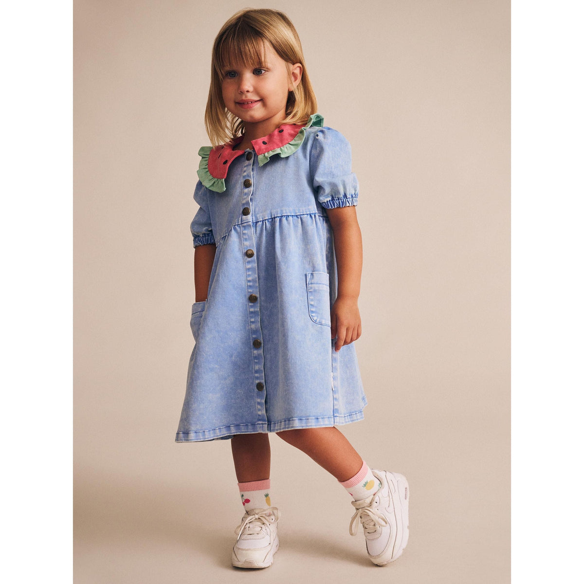 I Carried a Watermelon Denim Dress