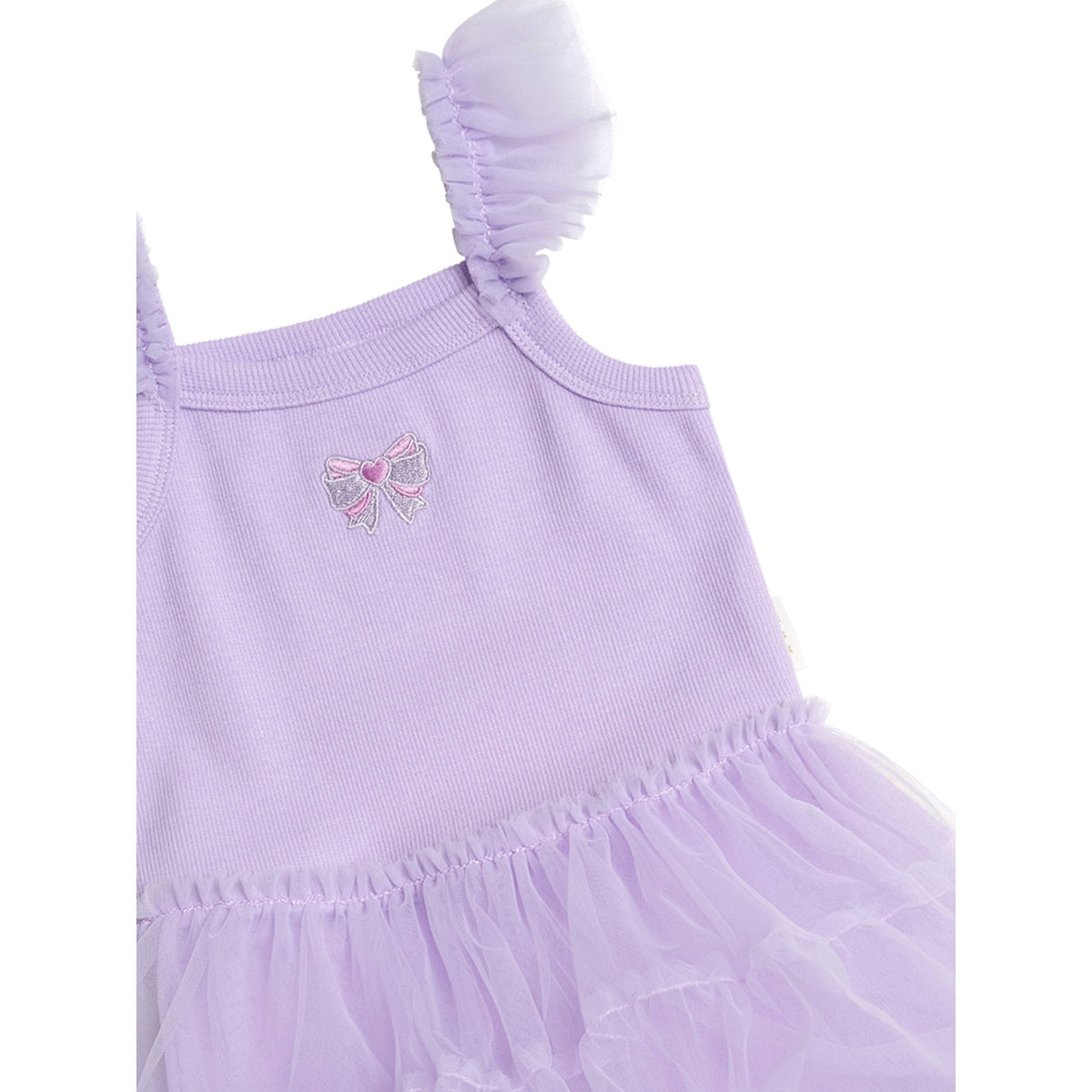 Purple Bow Tutu Ballet Dress