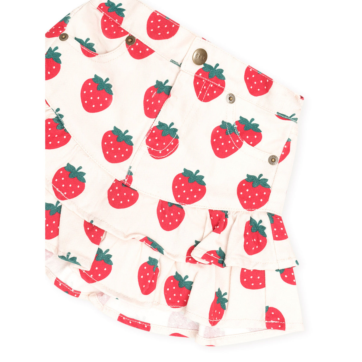 Strawberry Tiered Skirt