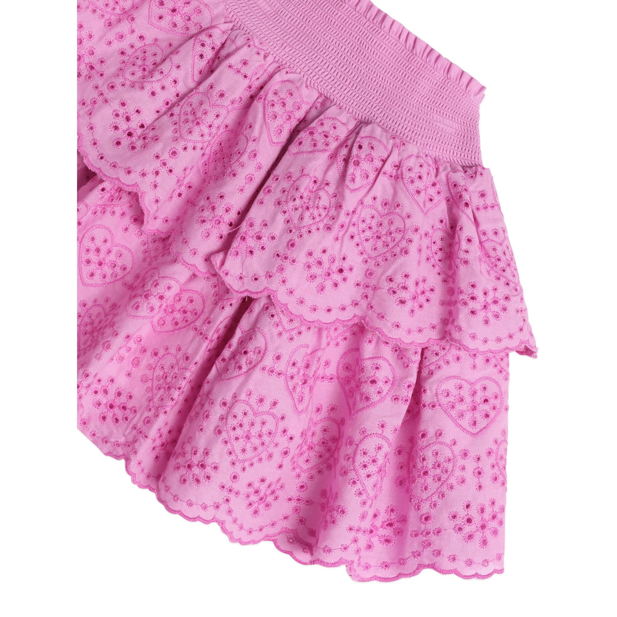 Tiered Broderie Skirt
