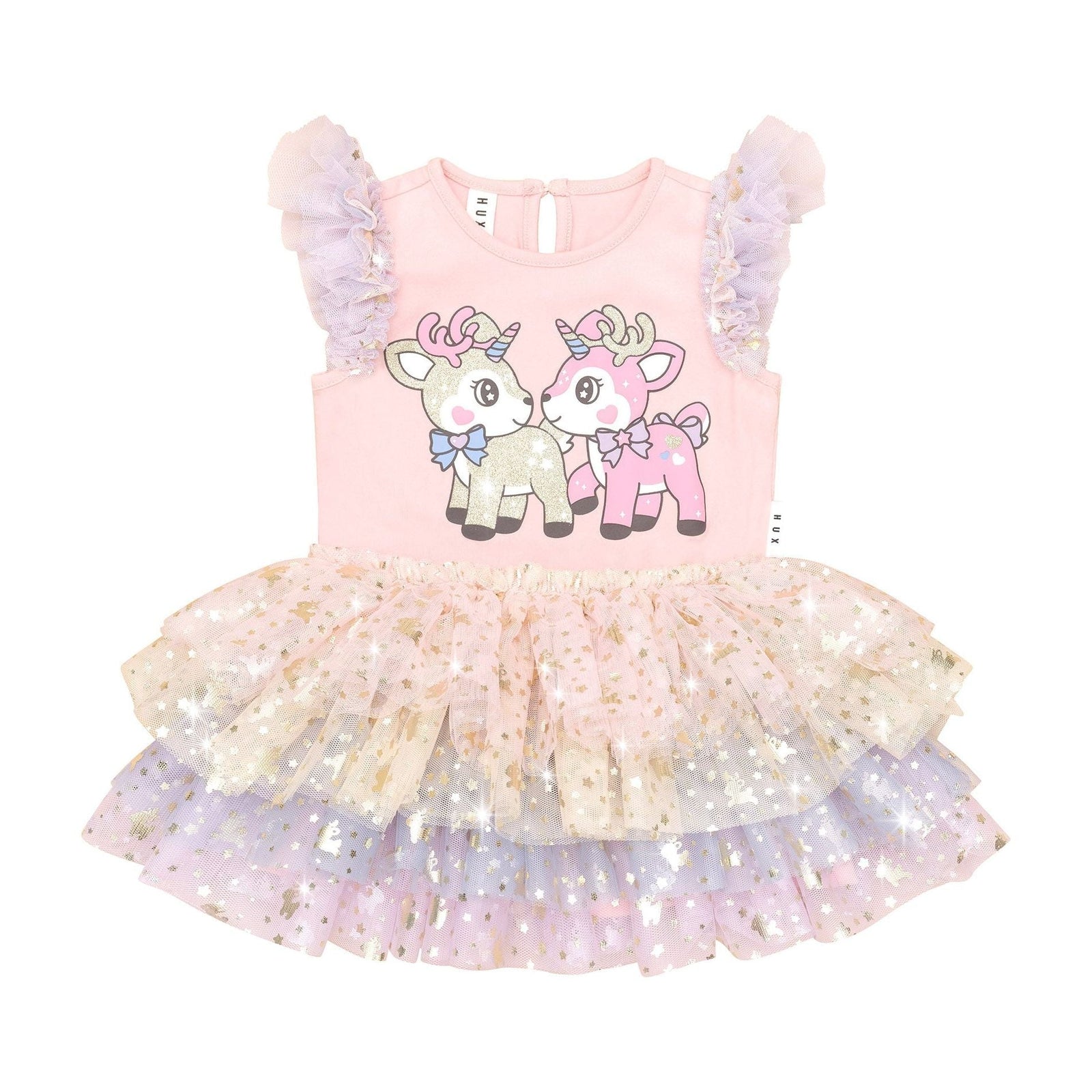 Reindeer Friends Tulle Dress