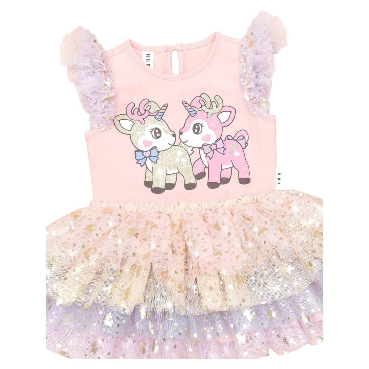 Reindeer Friends Tulle Dress