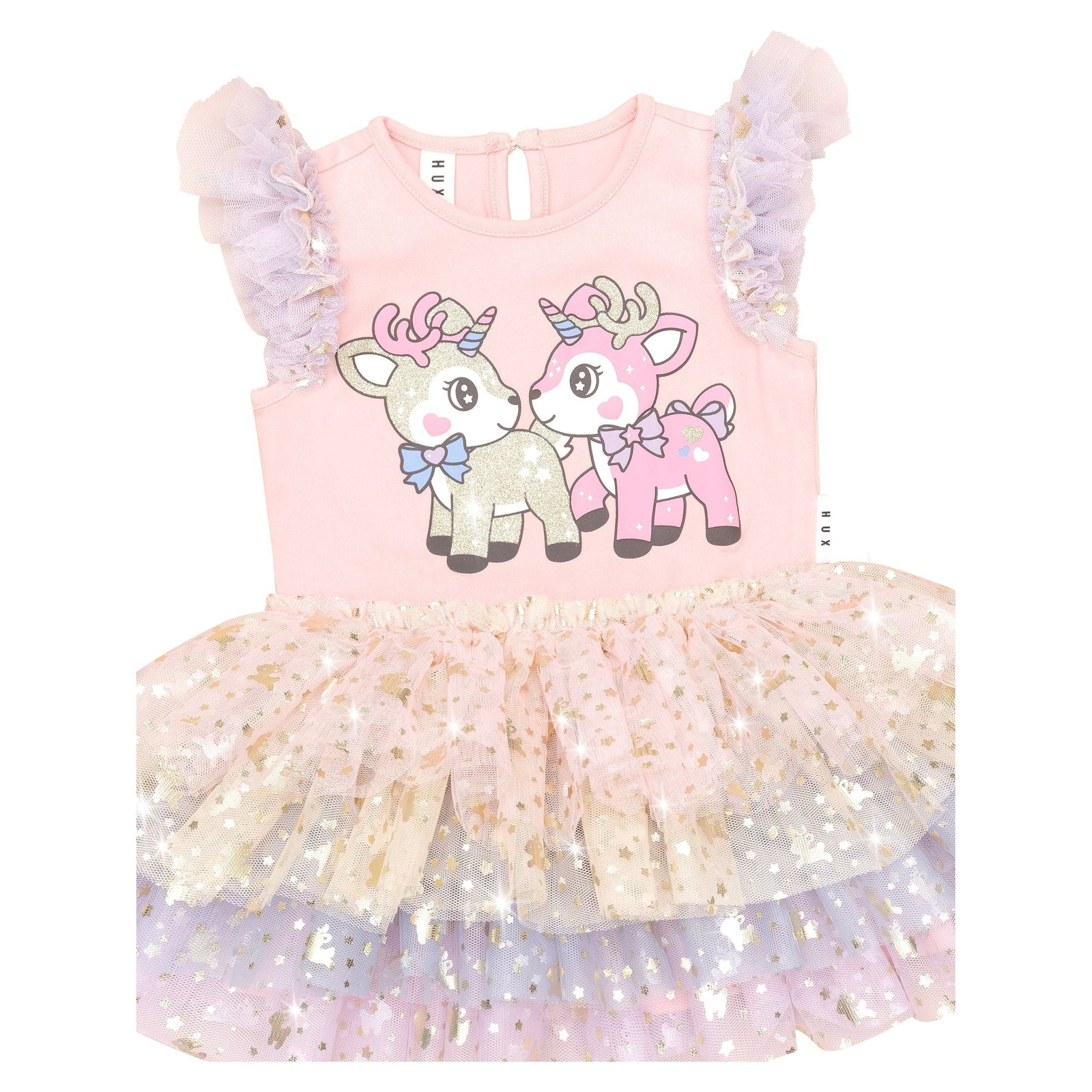 Reindeer Friends Tulle Dress
