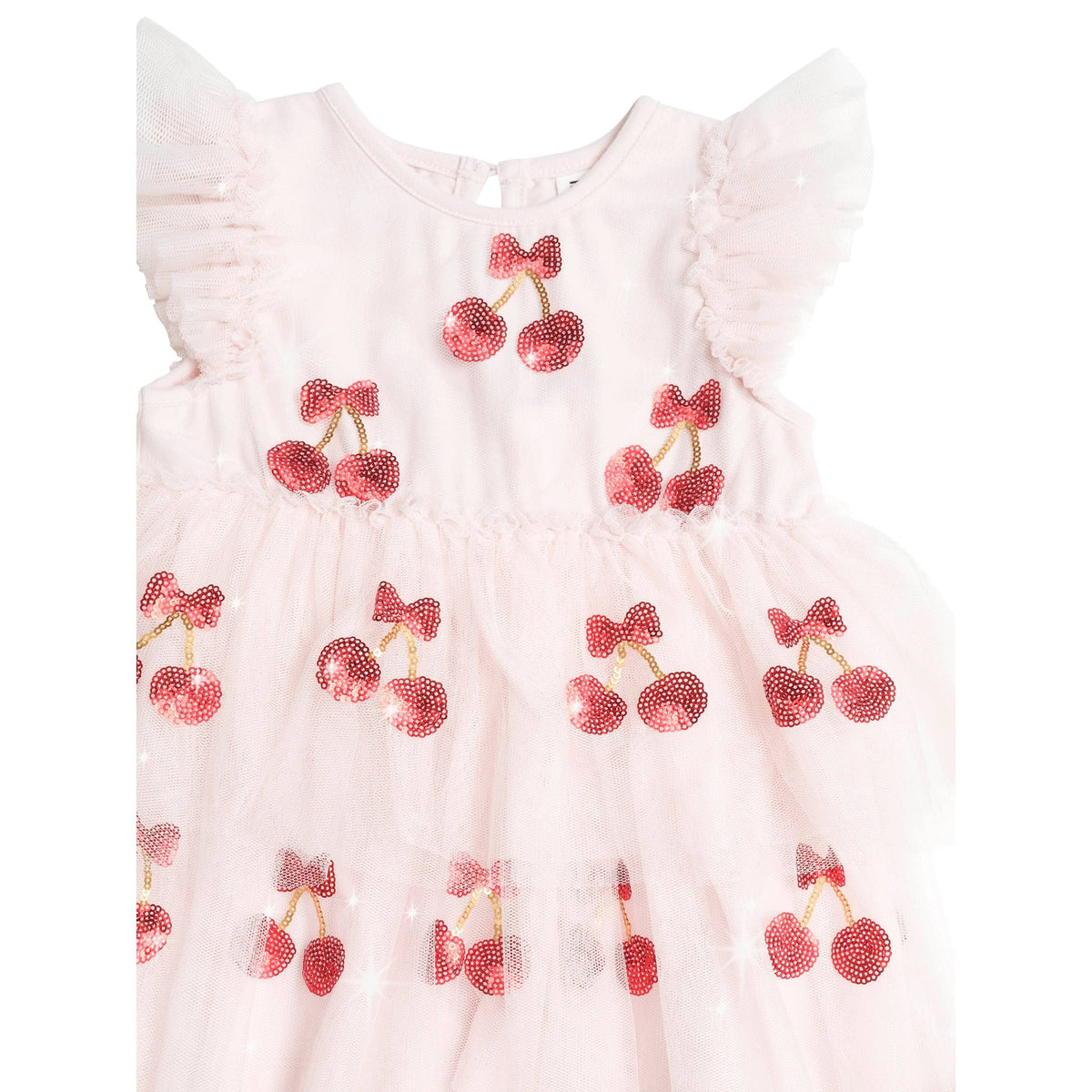 Sequin Cherry Pie Tulle Dress