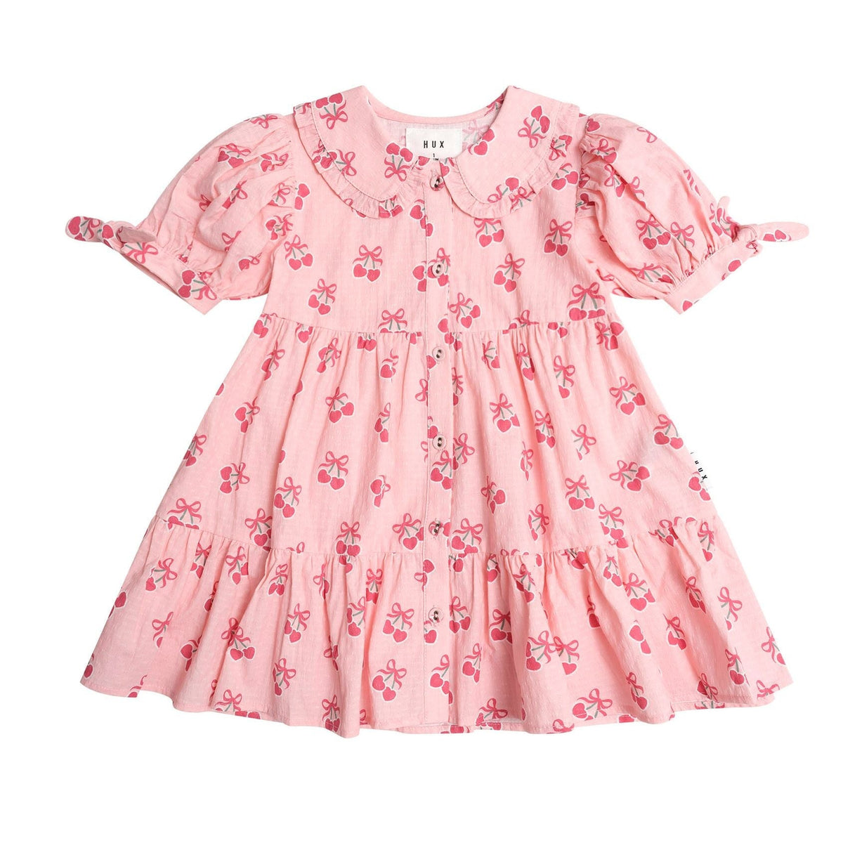 Cherry Pie Tiered Smock Dress