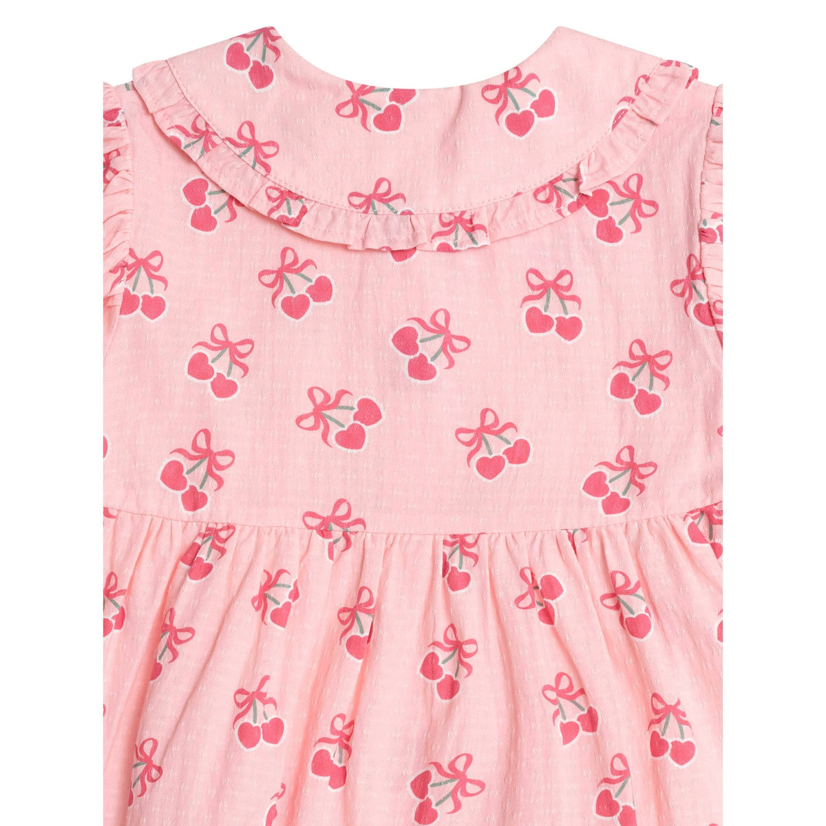 Cherry Pie Tiered Smock Dress