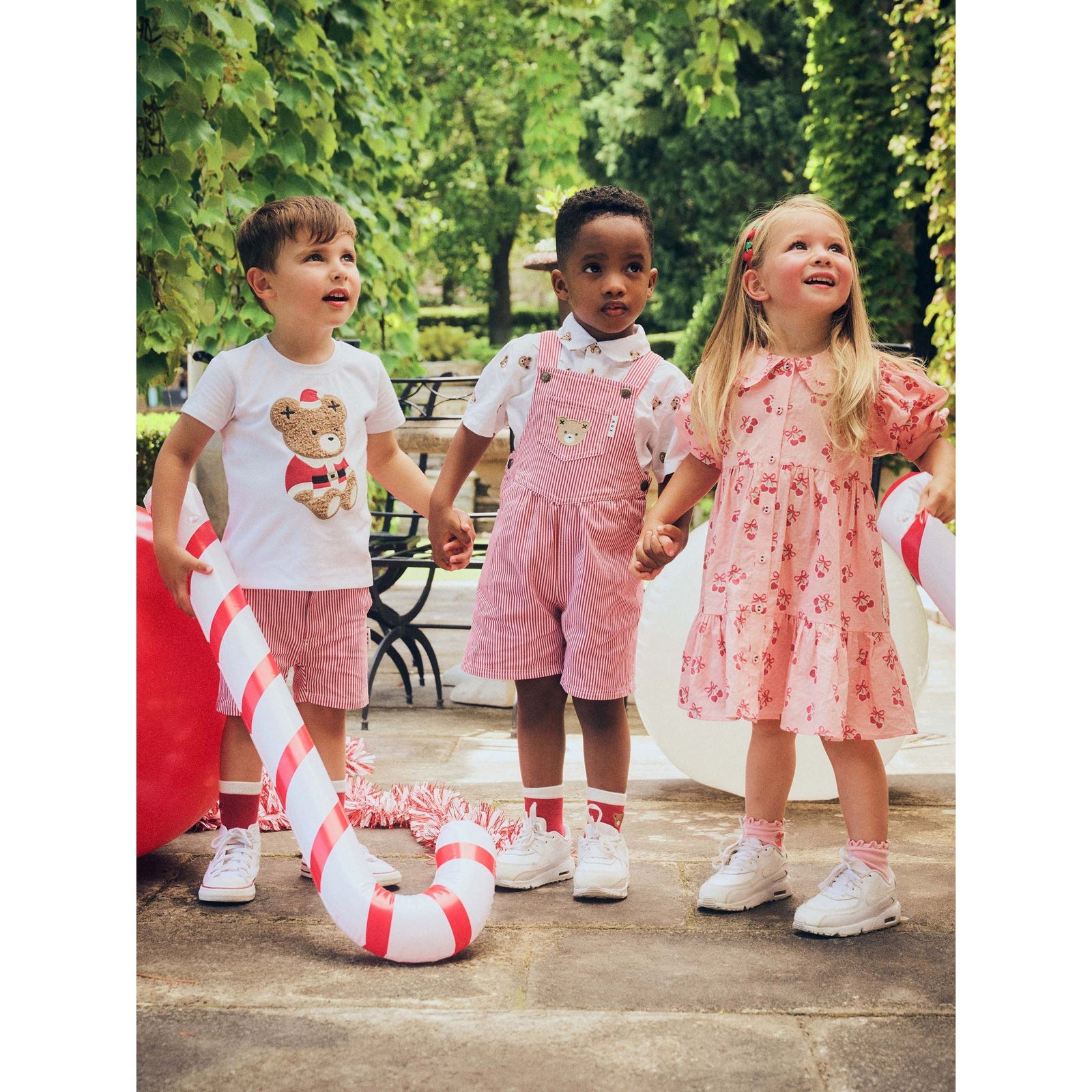 Cherry Pie Tiered Smock Dress