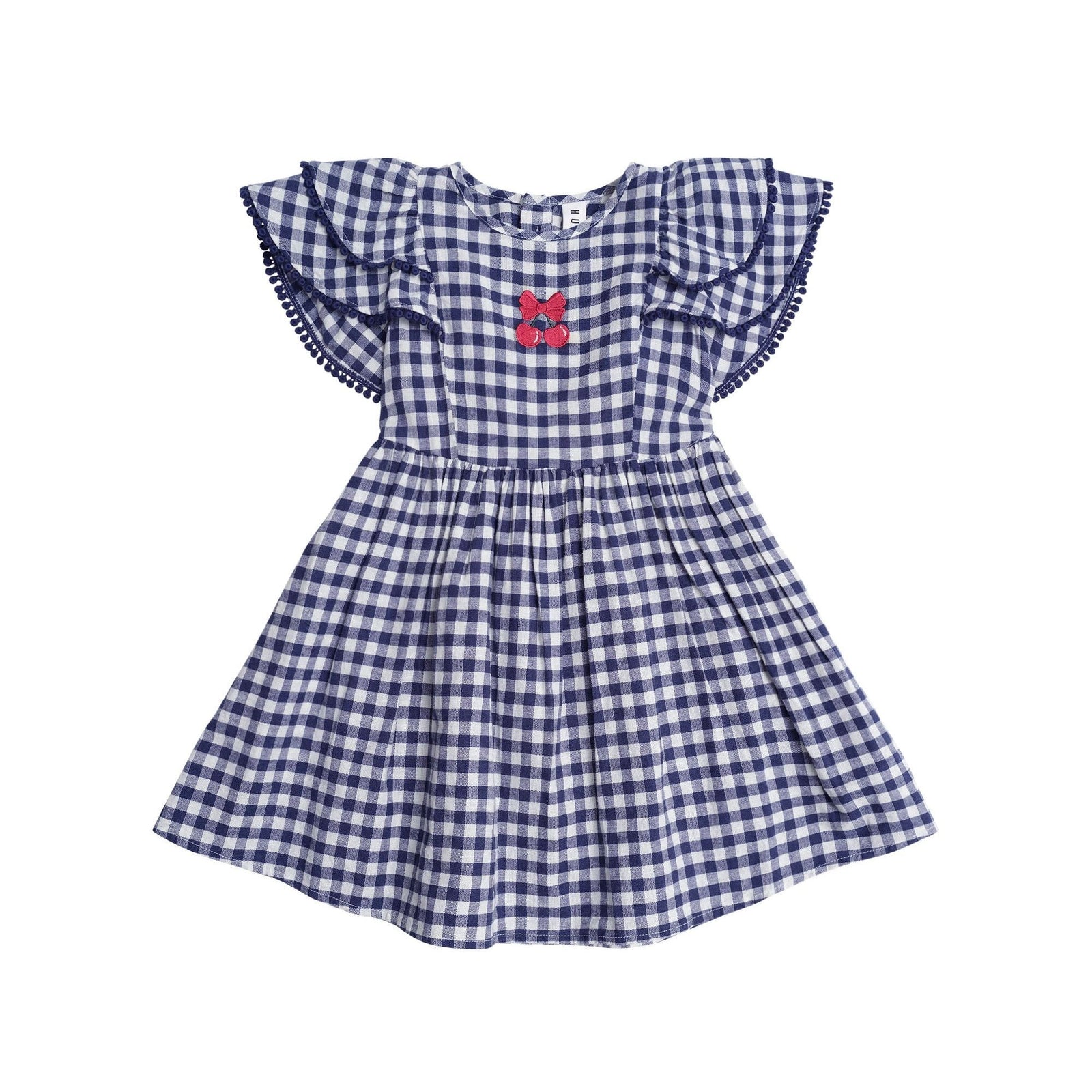 Cherry Pie Frill Dress Check