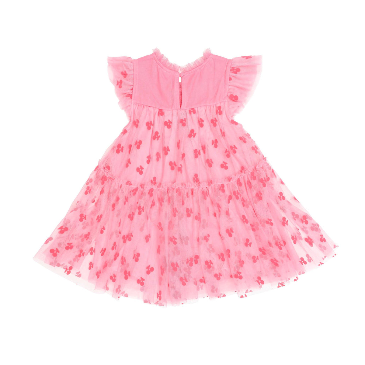 Tropical Glitter Fruit Tulle Dress