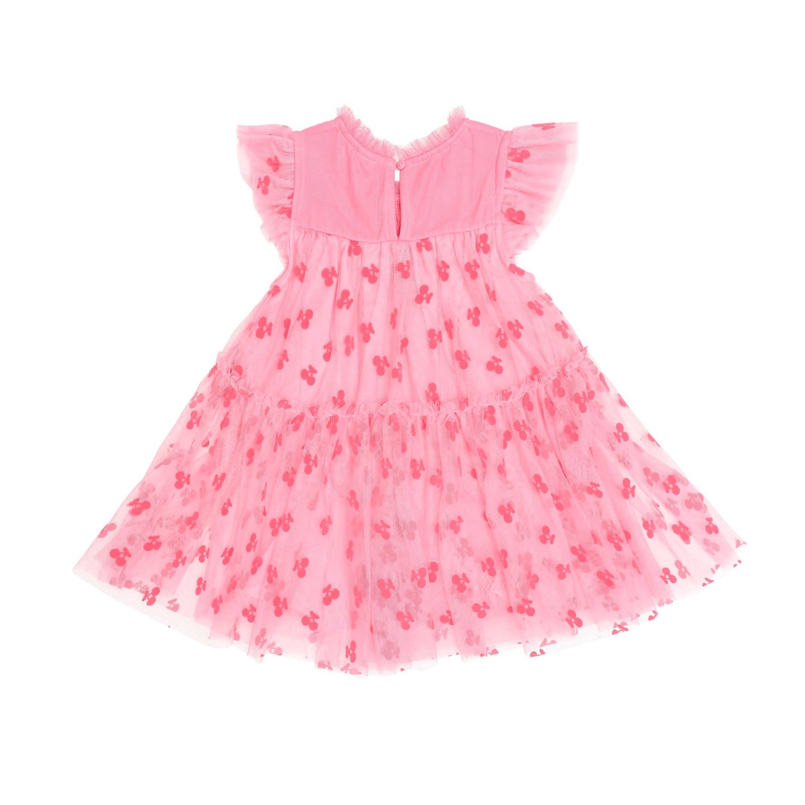 Tropical Glitter Fruit Tulle Dress