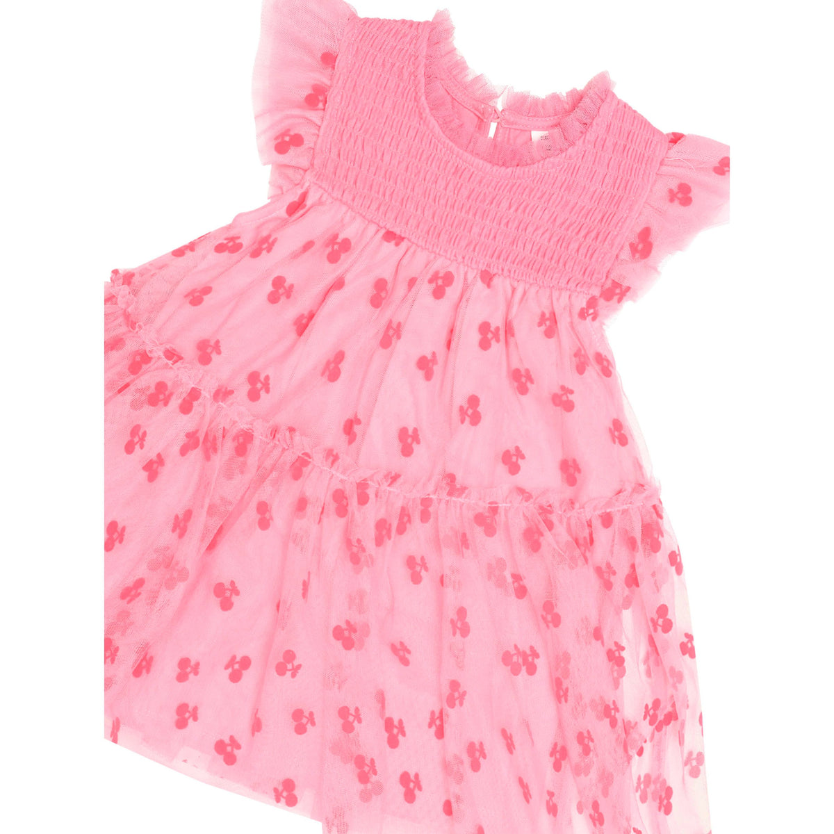 Tropical Glitter Fruit Tulle Dress