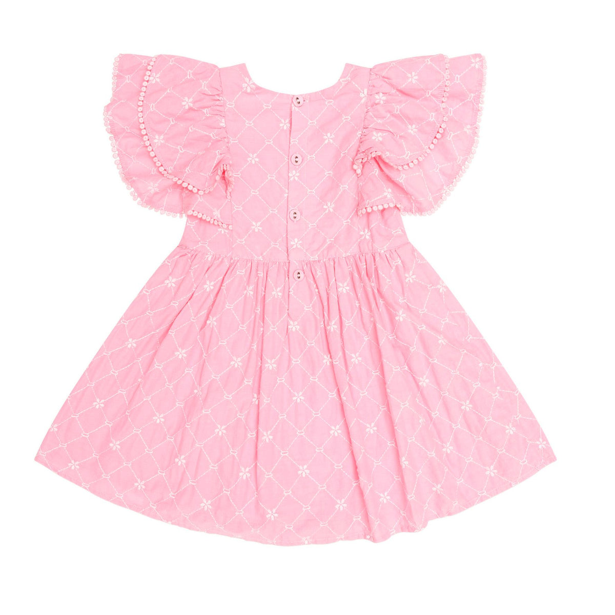 Floral Broderie Dress