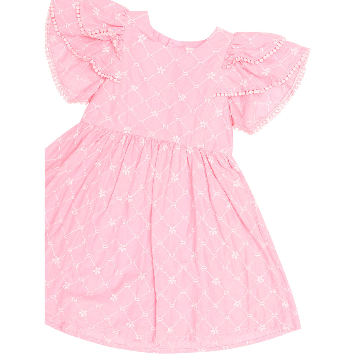 Floral Broderie Dress